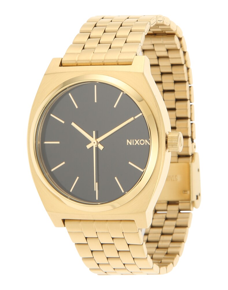 Nixon Armbanduhr 'Time Teller' Herren Größe One Size gold / schwarz
