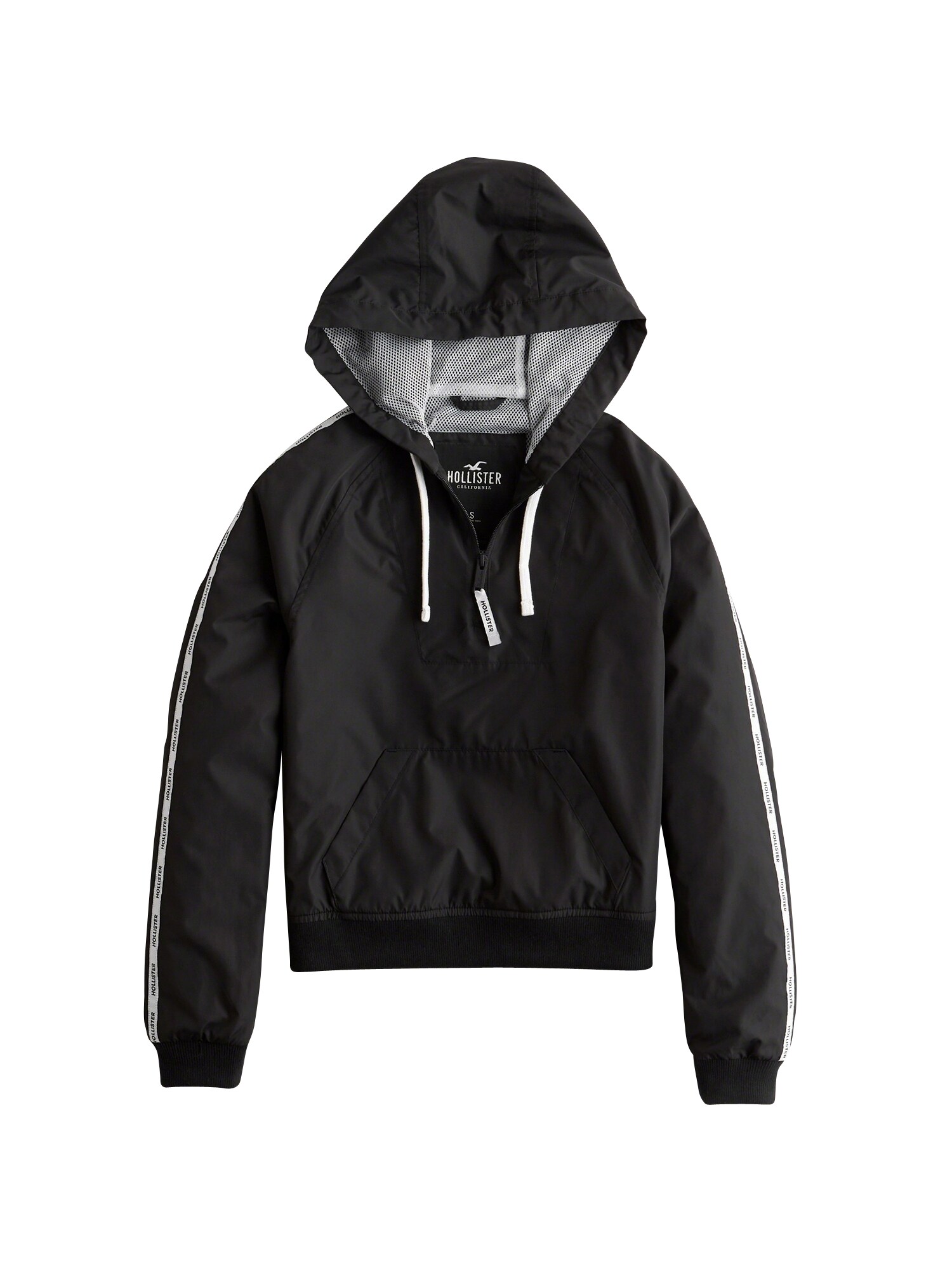 Hollister Dames Tussenjas Zwart hollister kopen in de aanbieding