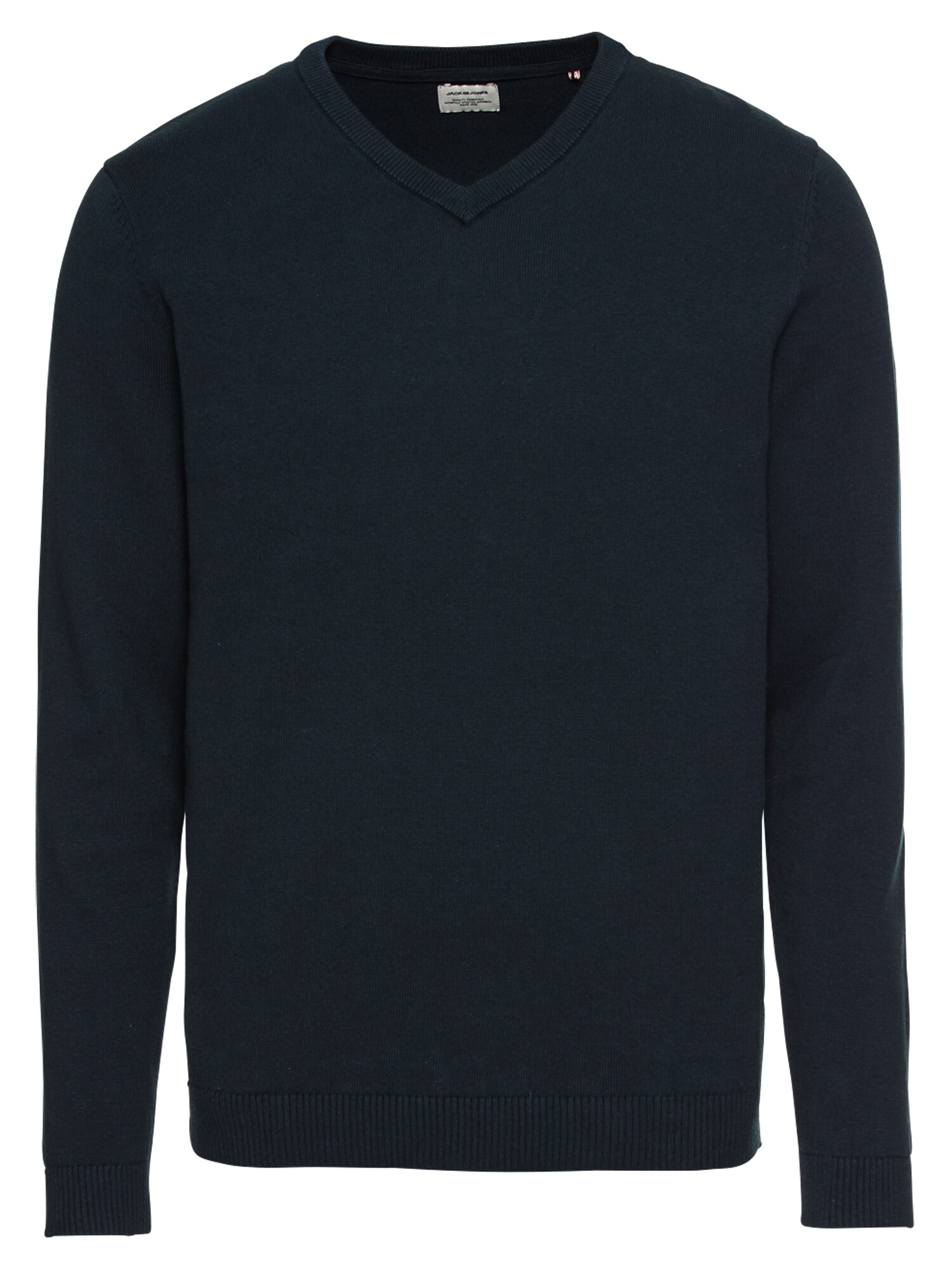 Jack And Jones Heren Trui Jjebasic Knit V Neck Nachtblauw jack and jones kopen in de aanbieding