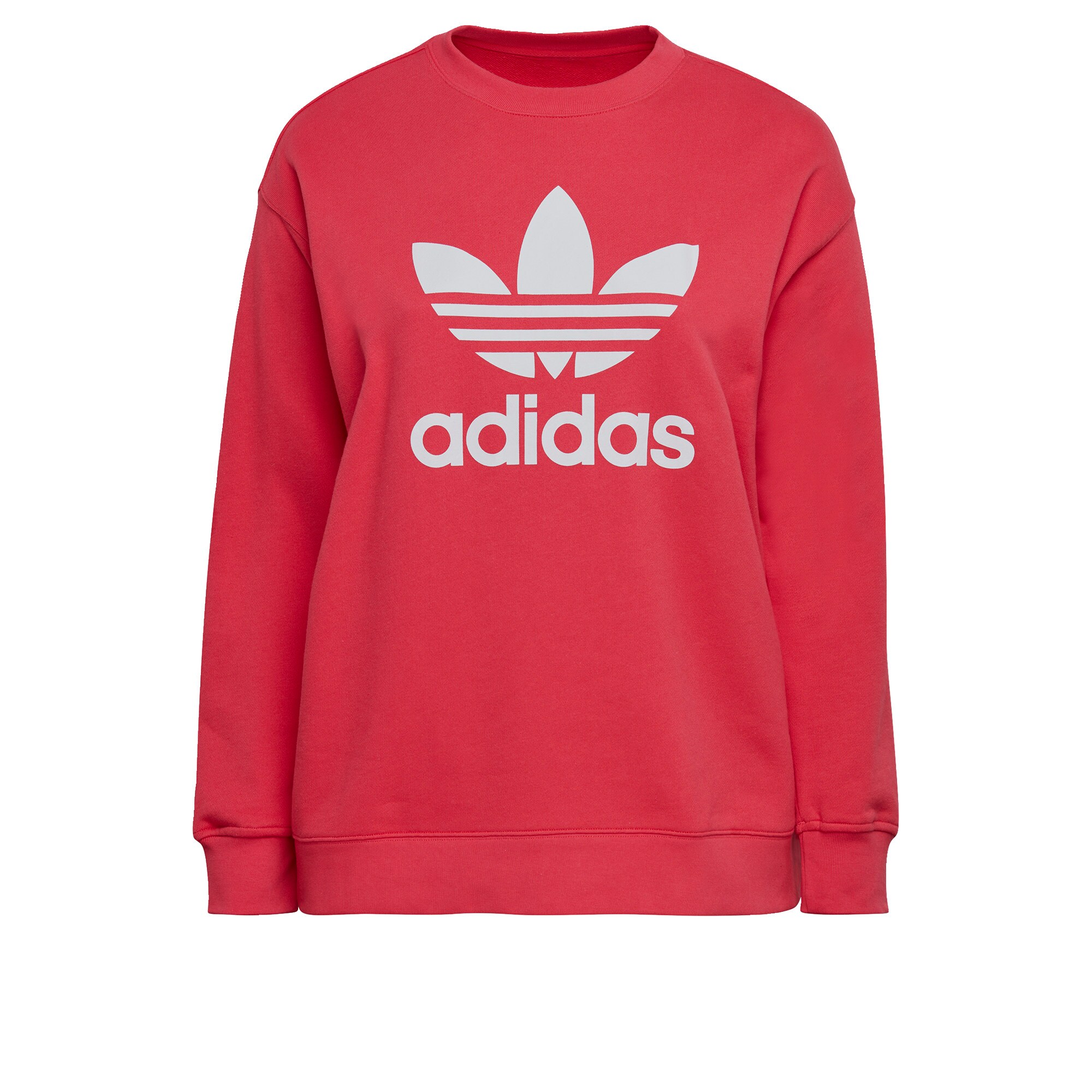 ADIDAS ORIGINALS Megztinis be užsegimo  raudona / balta