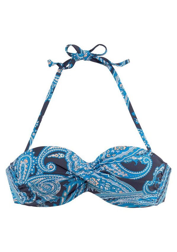 LASCANA, Bikini felső 'Boho', kék, 1 kép a 4 közül