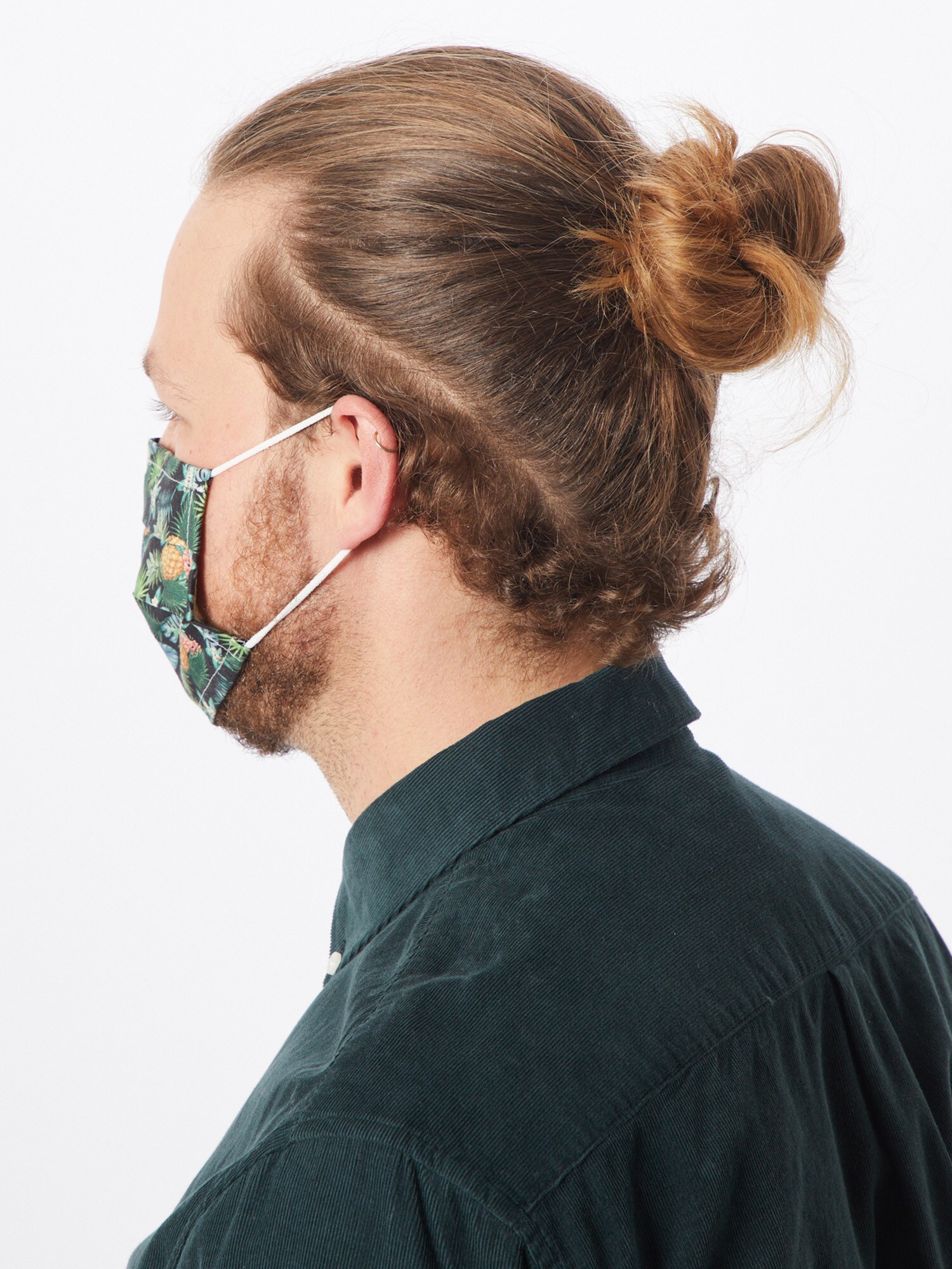 Thumbnail - Zwillingsherz Stoffmasken 2er Pack Hawaii