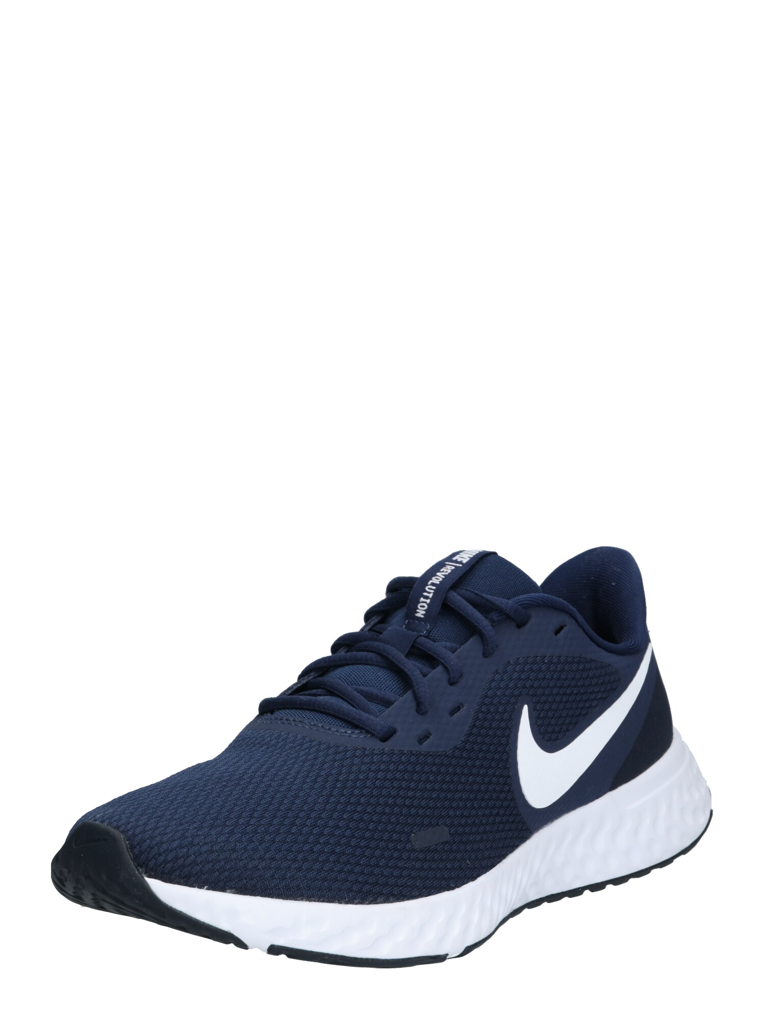 NIKE Bėgimo batai 'Revolution 5'  tamsiai mėlyna / balta