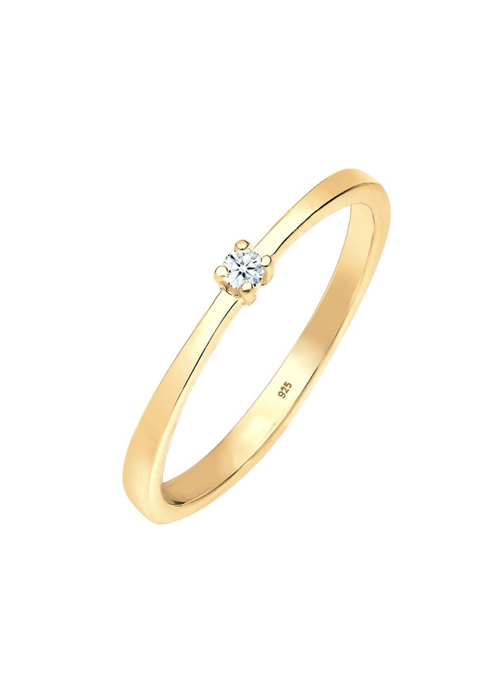Elli DIAMONDS Ring Damen Größe 54 gold