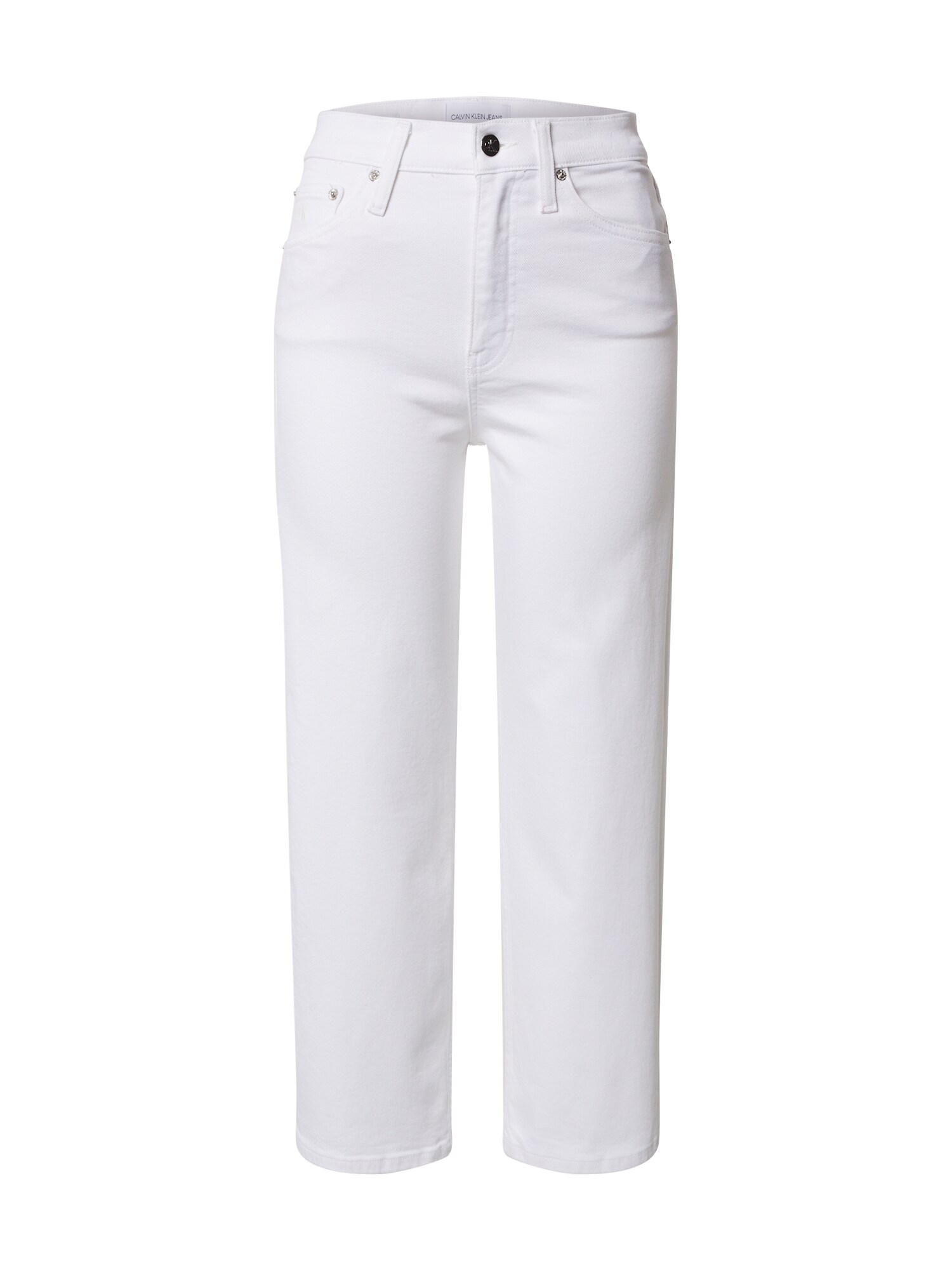 Calvin Klein Jeans Džinsai  balto džinso spalva