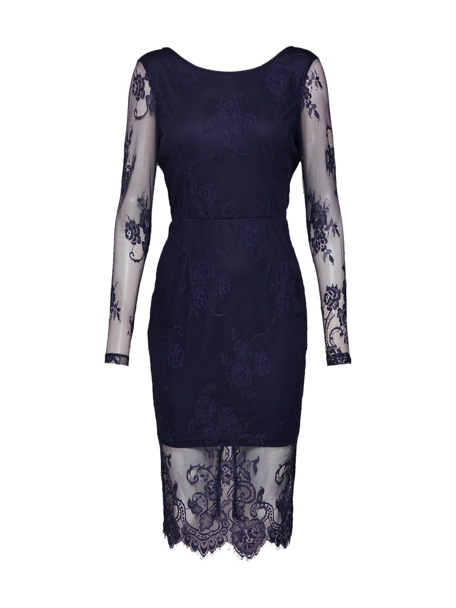 Missguided Dames Cocktailjurk Navy missguided kopen in de aanbieding