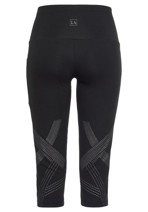 LASCANA ACTIVE, Sportnadrágok, fekete, 4 kép a 6 közül