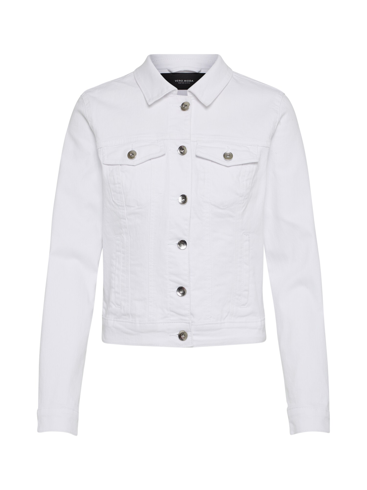 VERO MODA Demisezoninė striukė 'HOT SOYA'  balta