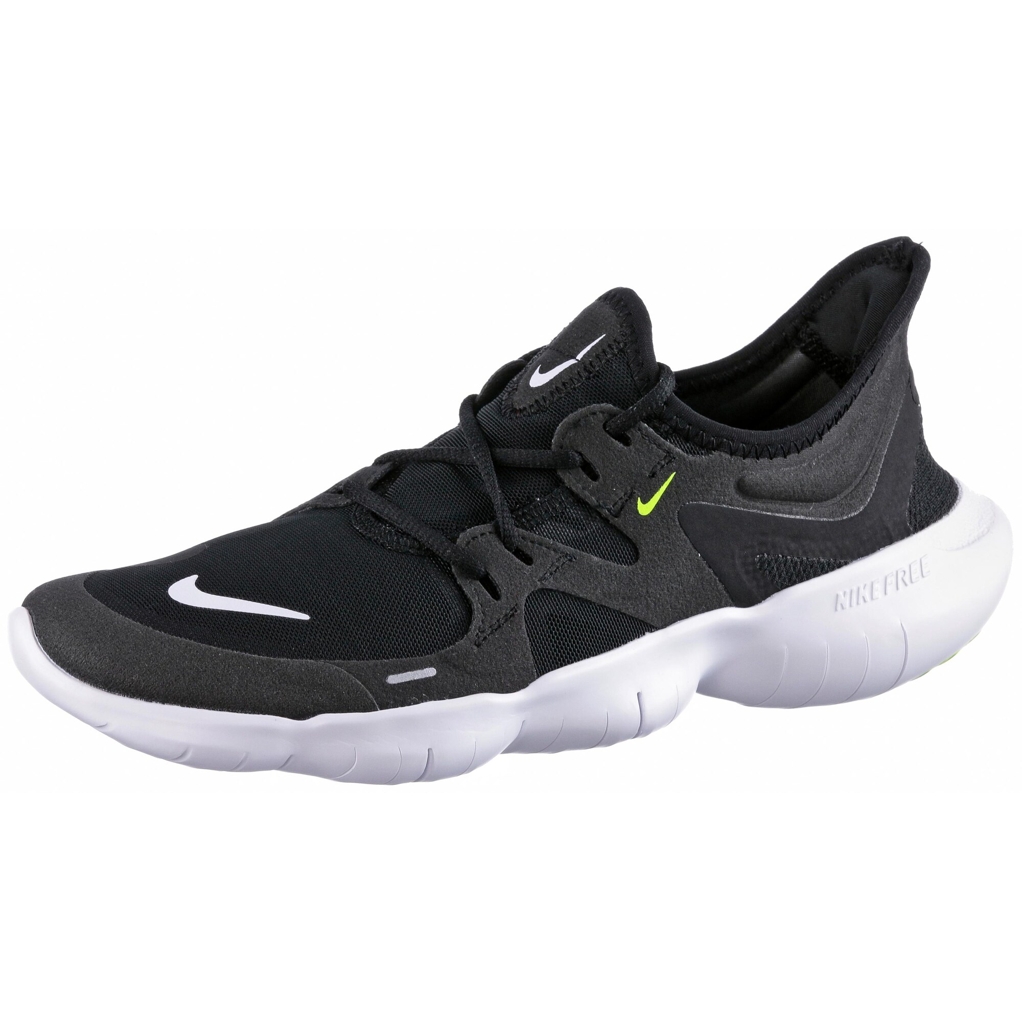 NIKE Bėgimo batai 'Free RN 5.0'  balta / juoda