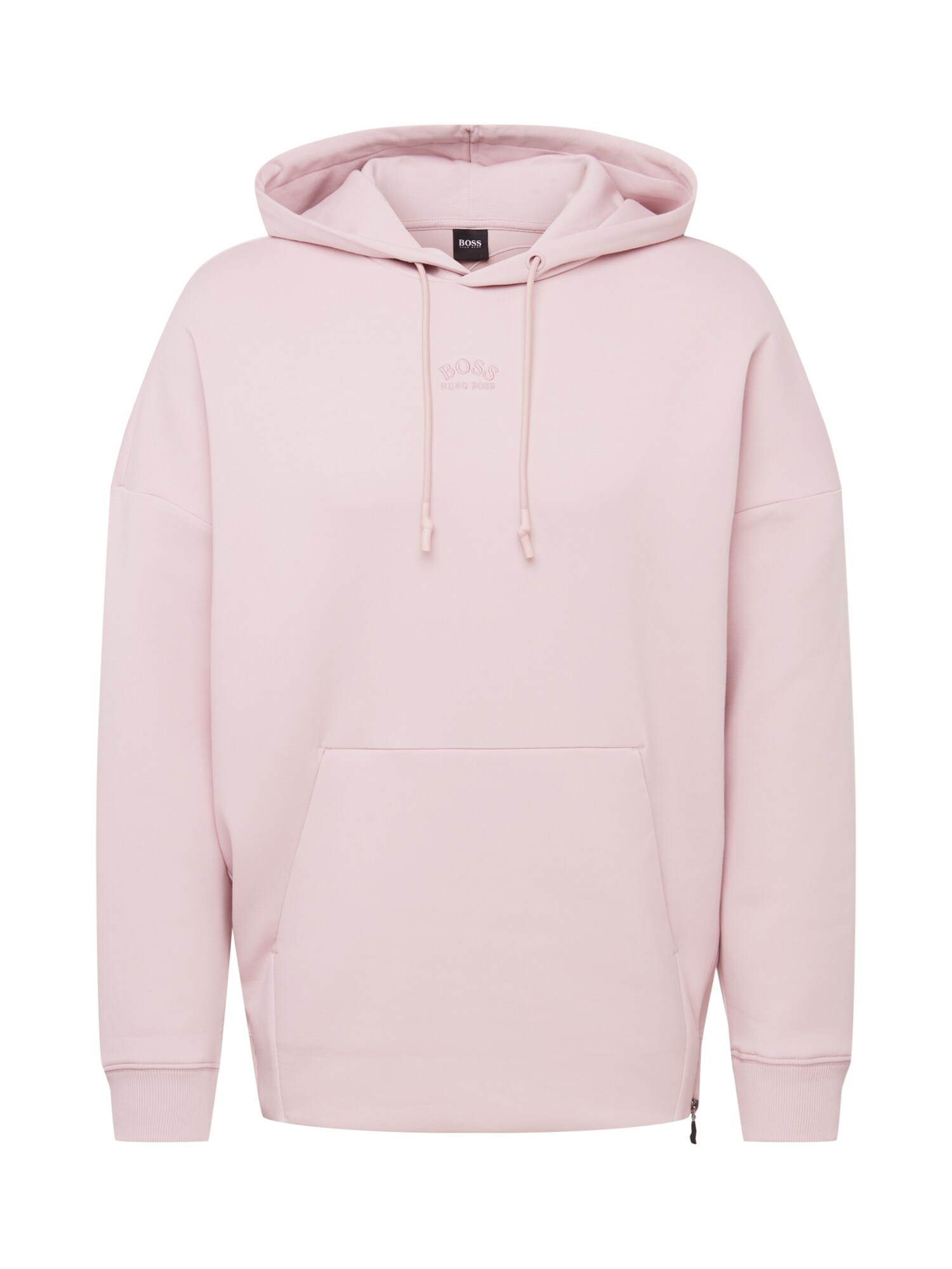 BOSS ATHLEISURE Megztinis be užsegimo 'Sly'  šviesiai rožinė