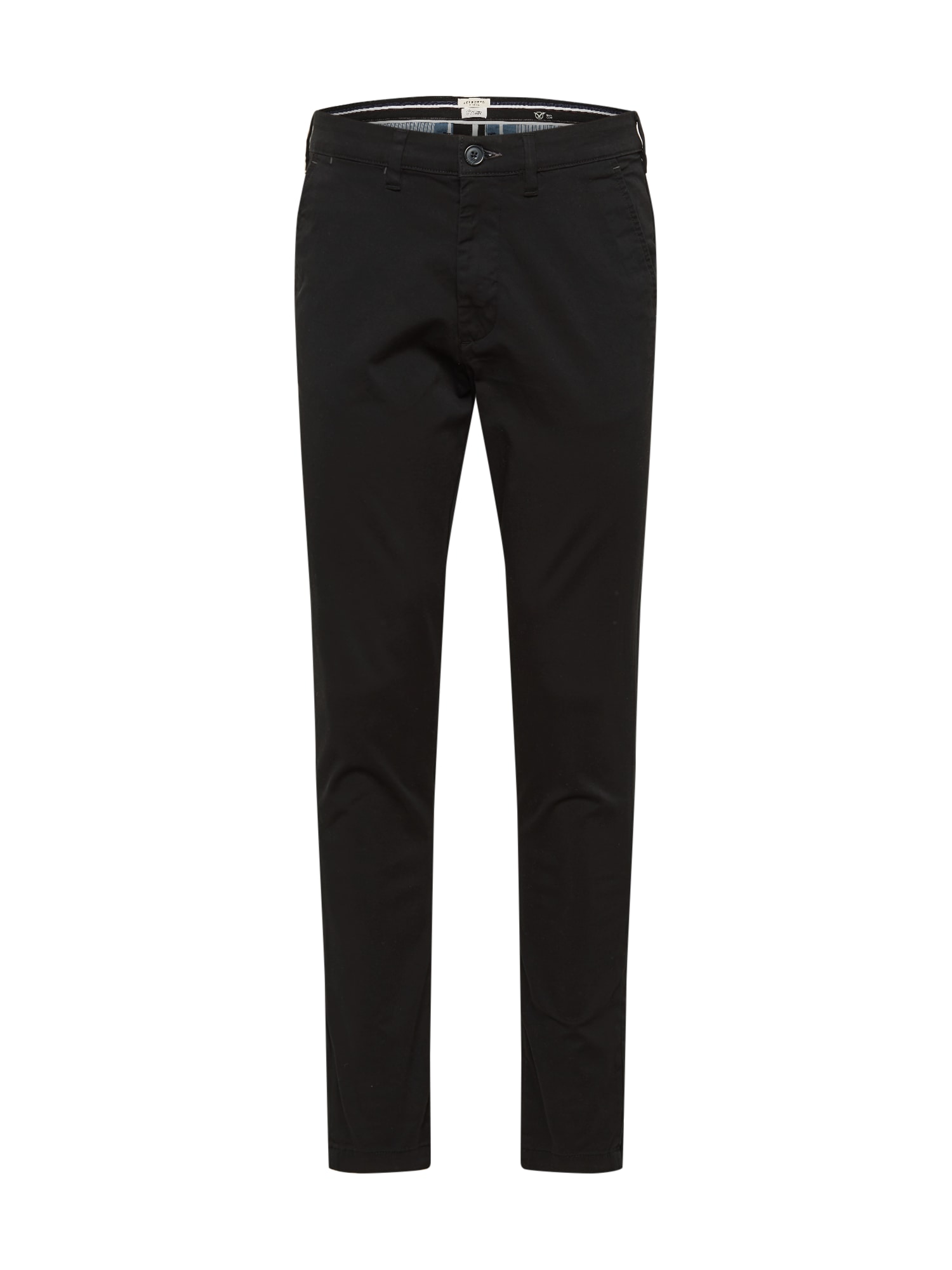 SELECTED Chino nohavice 'SLHMiles Flex'  čierna