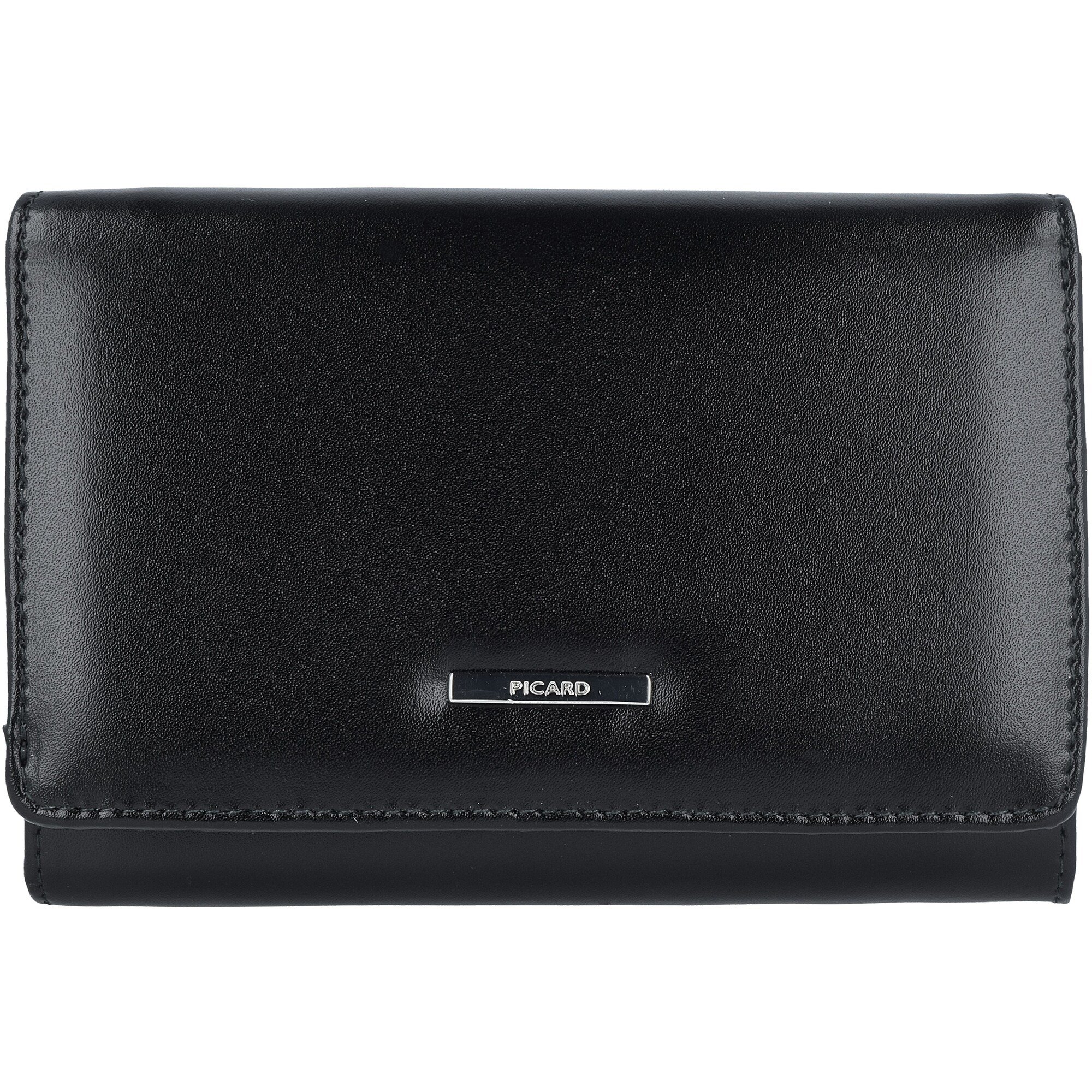 Picard Dames Portemonnee Offenbach Zwart Zilver picard kopen in de aanbieding