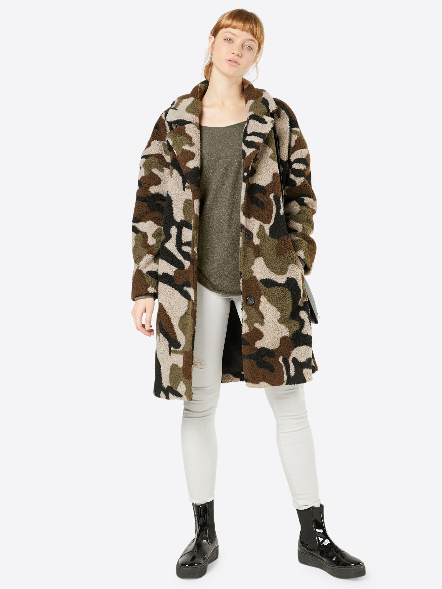 VERO MODA Tričko 'LUA' hnedá melírovaná (obrázok 5)