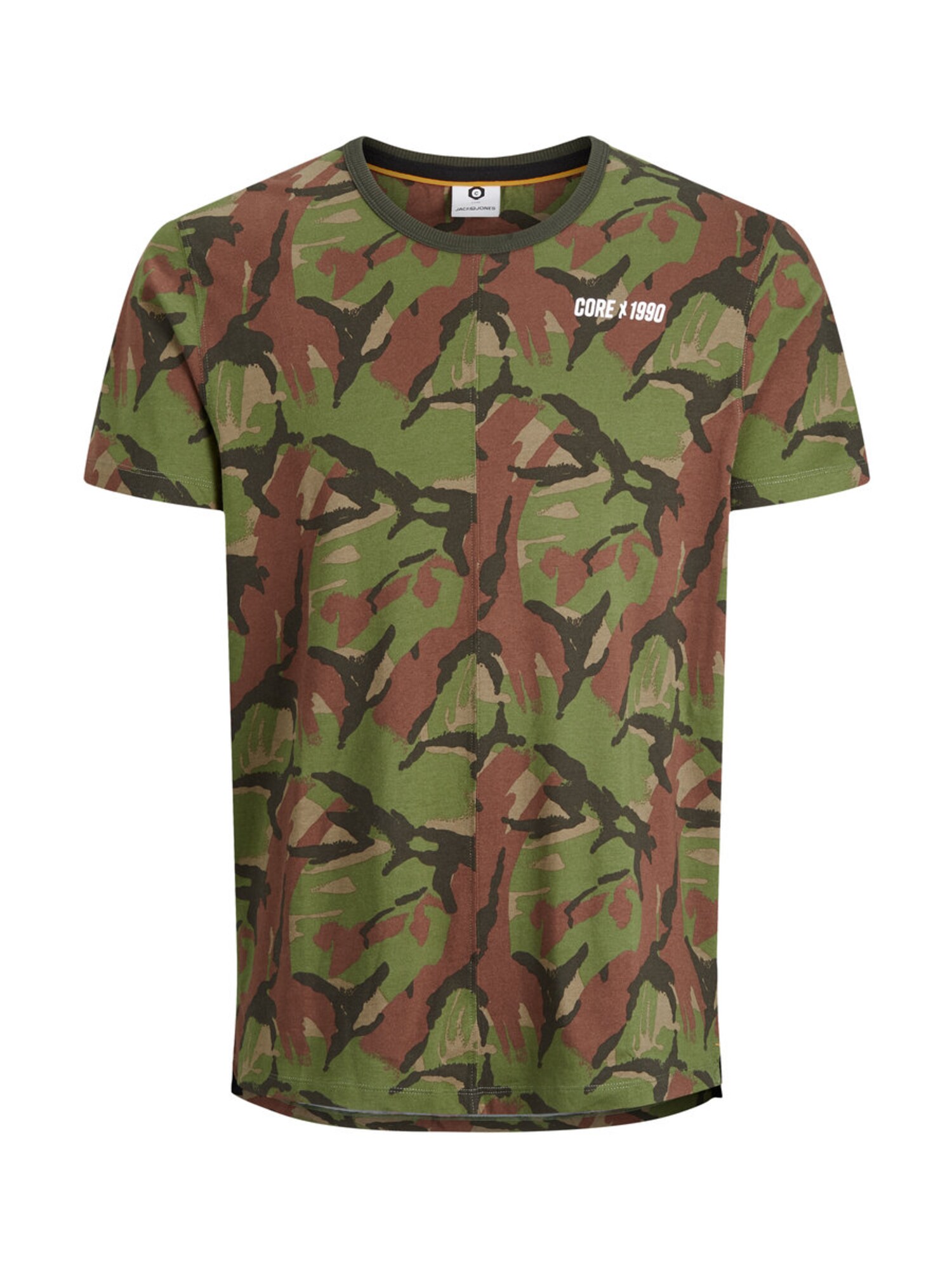 Jack And Jones Heren Shirt Bruin Kaki Olijfgroen jack and jones kopen in de aanbieding