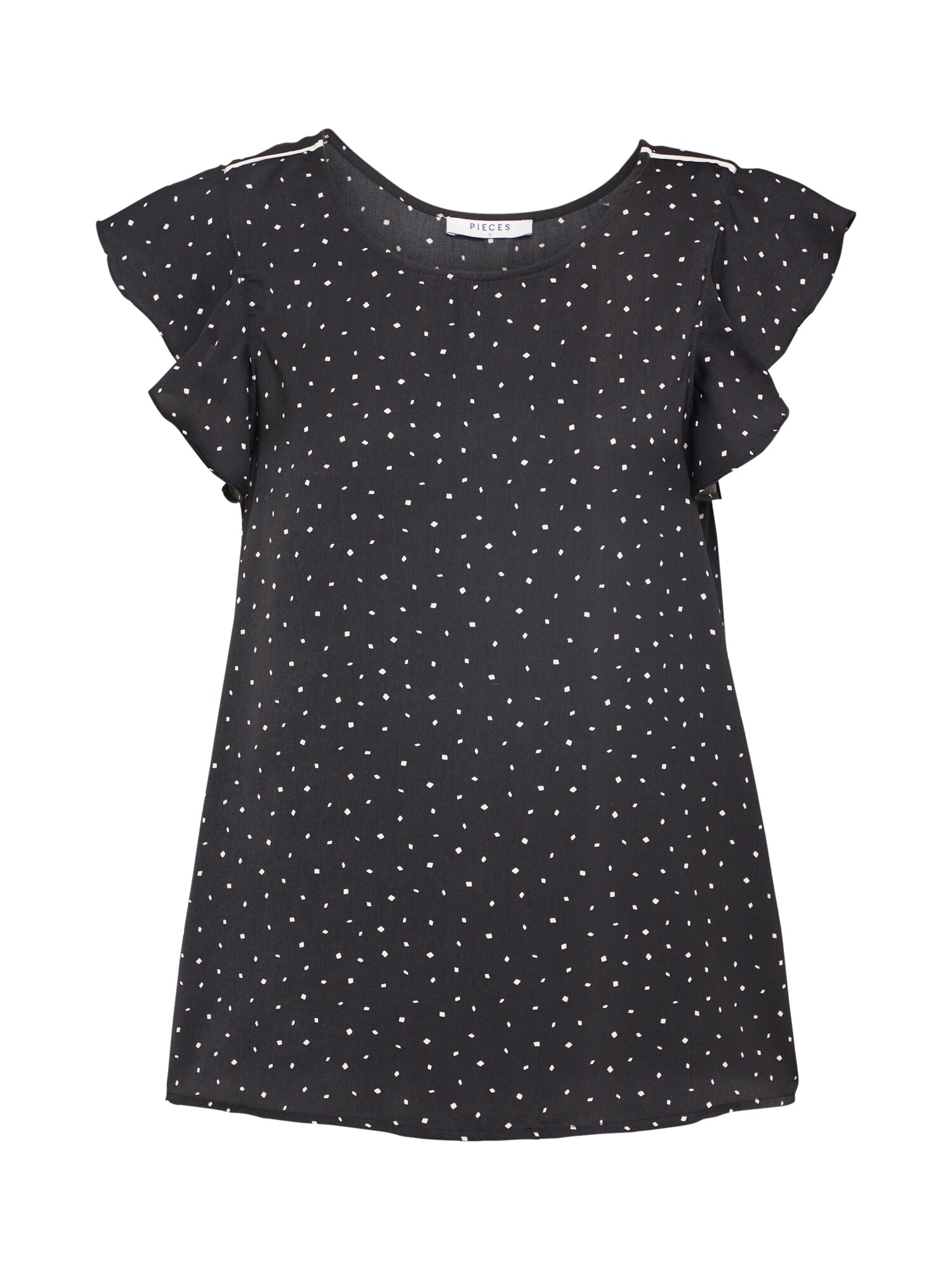 Pieces Dames Blouse Dari Zwart pieces kopen in de aanbieding