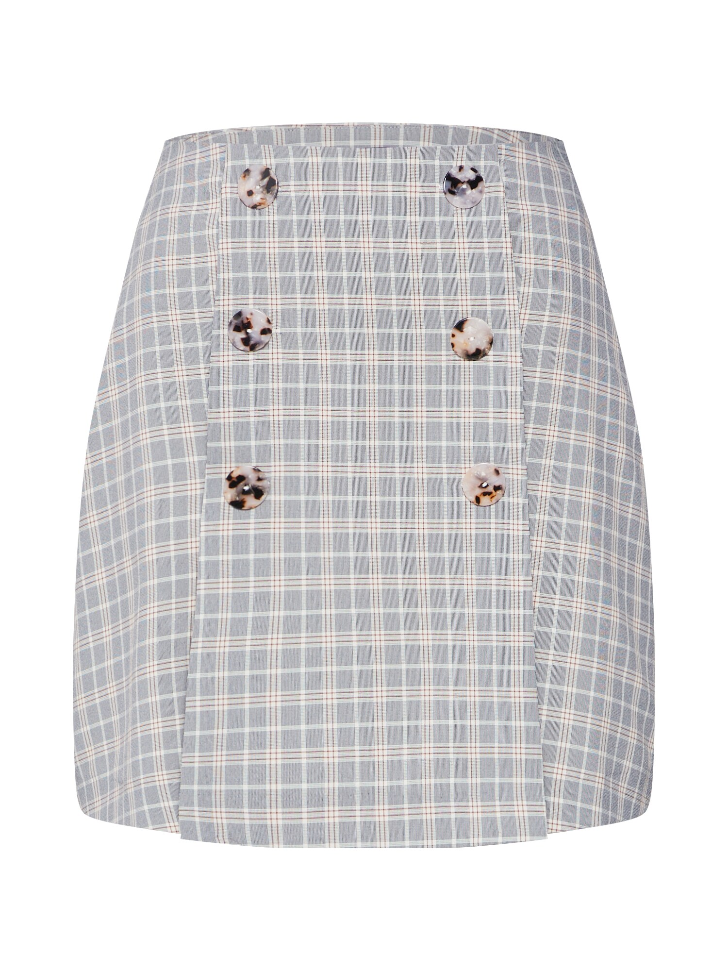 Fashion Union Sijonas 'BETTY SKIRT'  balta / pilka / smėlio