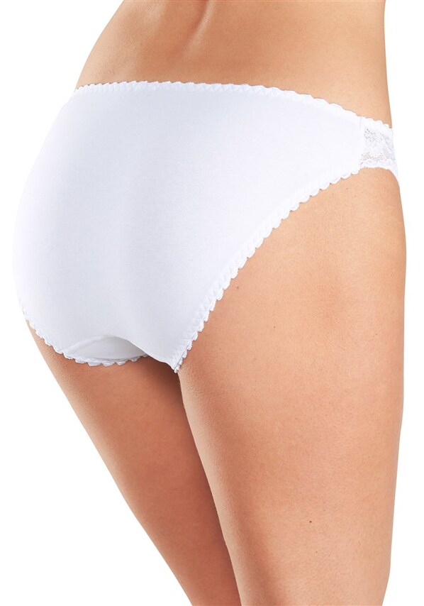 PETITE FLEUR, Slip, fehér, 3 kép a 4 közül