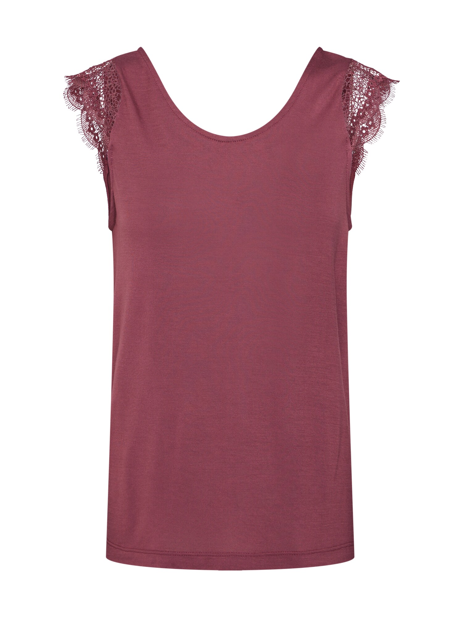 Only Dames Shirt Ladelina Bordeaux Wijnrood only kopen in de aanbieding