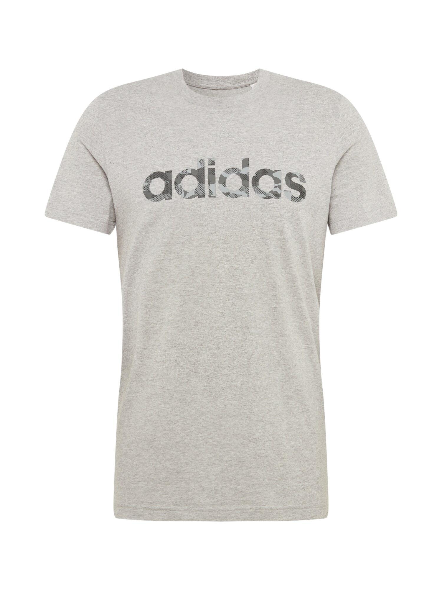 ADIDAS PERFORMANCE Sportiniai marškinėliai  pilka / juoda