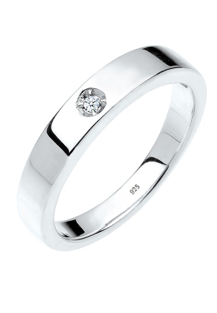 Elli DIAMONDS Ring Damen Größe 56 silber