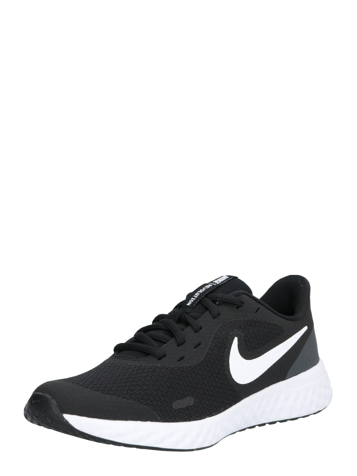 NIKE Športová obuv 'Revolution 5'  čierna / biela