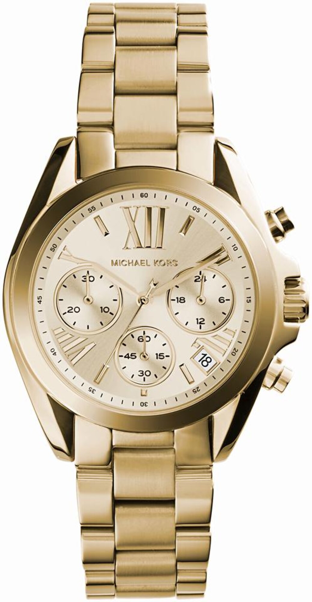 Michael Kors Analoginis (įprastinio dizaino) laikrodis 'BRADSHAW'  auksas / šampano