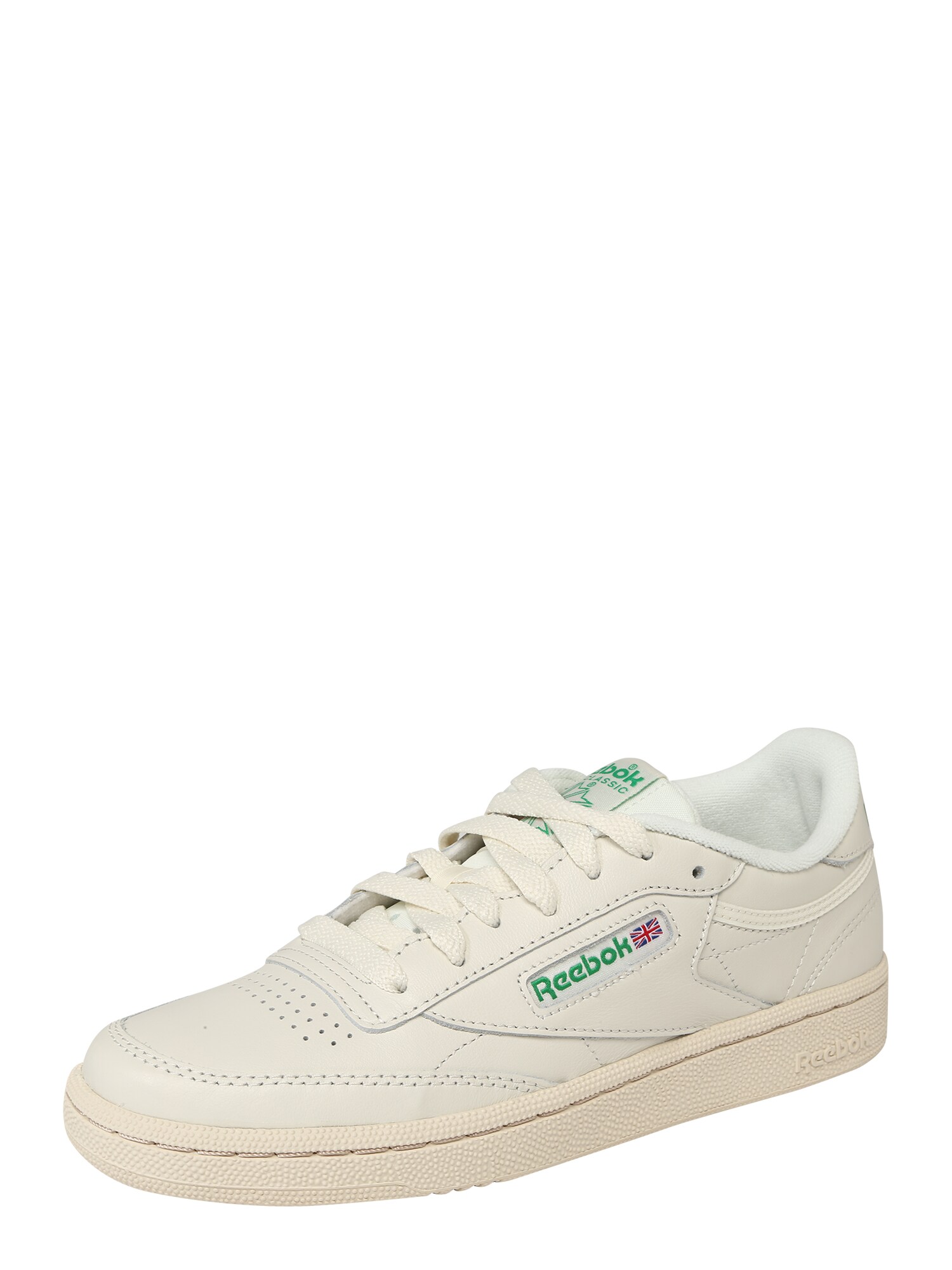 Reebok Nízke tenisky 'Club C 85 Vintage'  zelená / biela