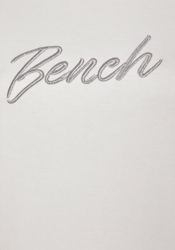 BENCH, Tréning póló, fehér, 2 kép a 7 közül