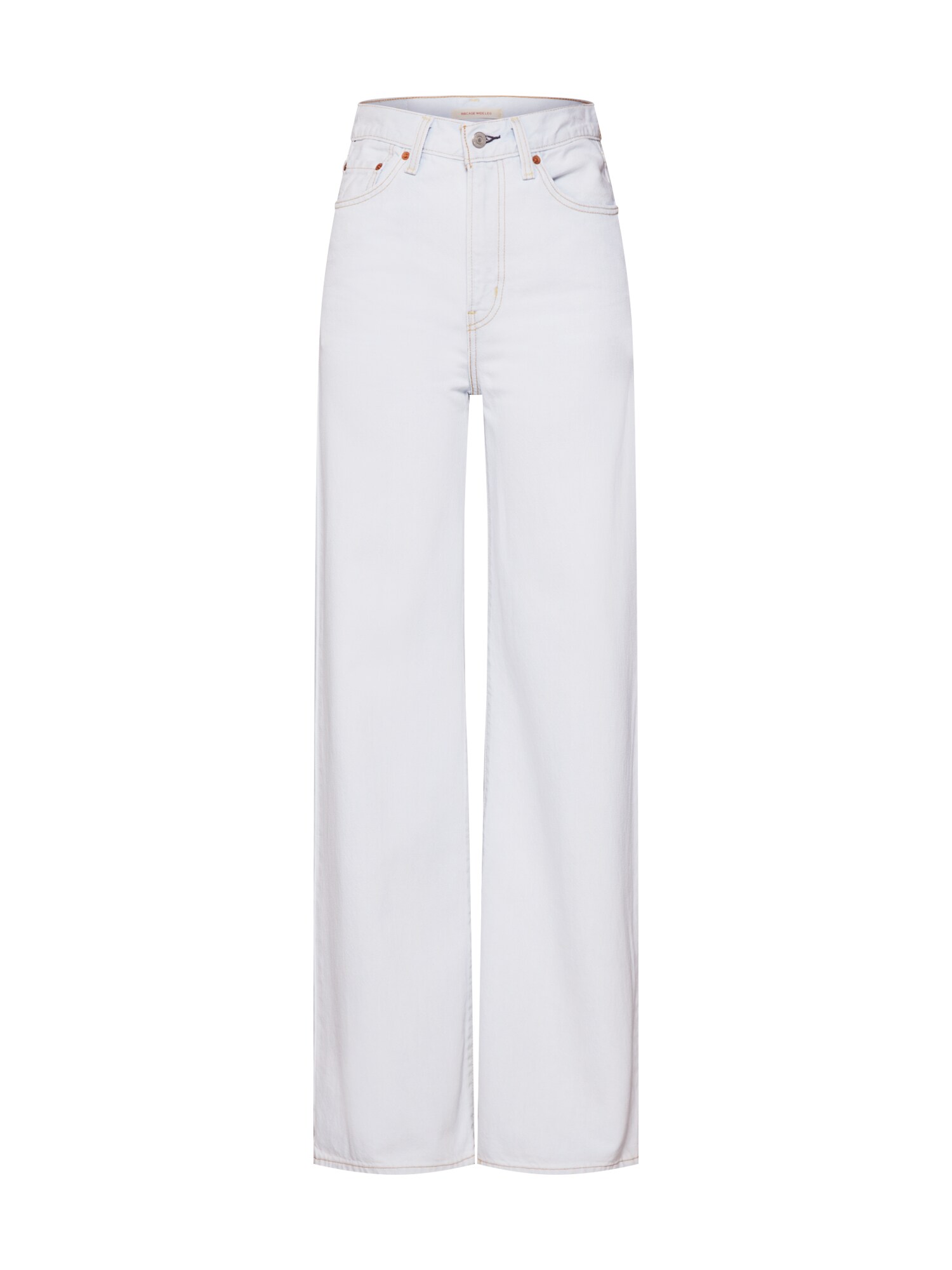 LEVI'S Džinsai 'RIBCAGE'  balta