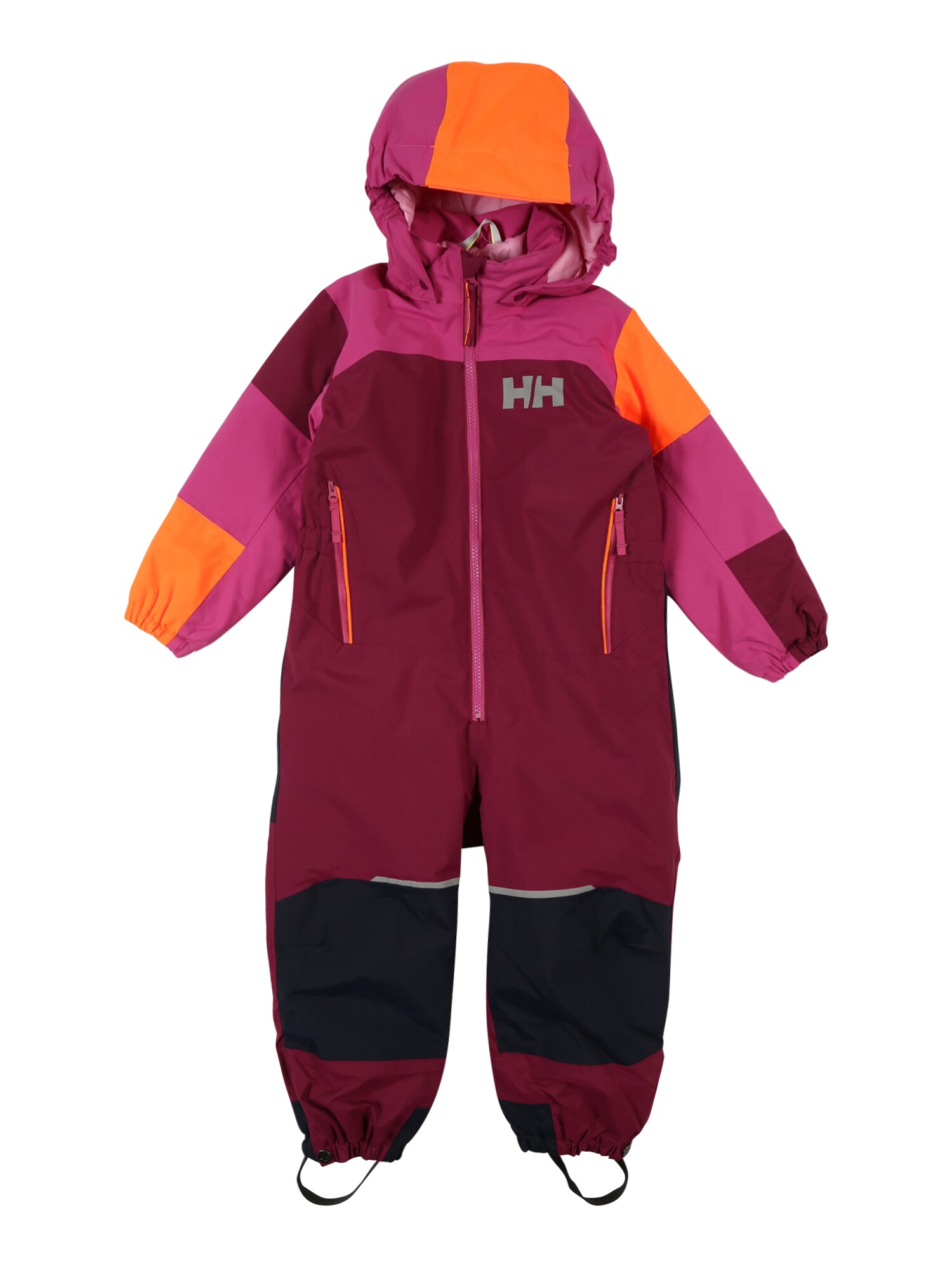 HELLY HANSEN Sportinis kostiumas 'Rider 2'  purpurinė / tamsiai violetinė / oranžinė / tamsiai mėlyna jūros spalva / pilka