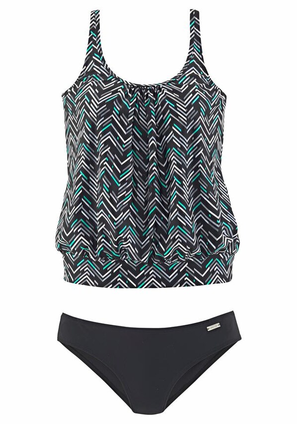 LASCANA, Tankini, fekete, 1 kép a 4 közül