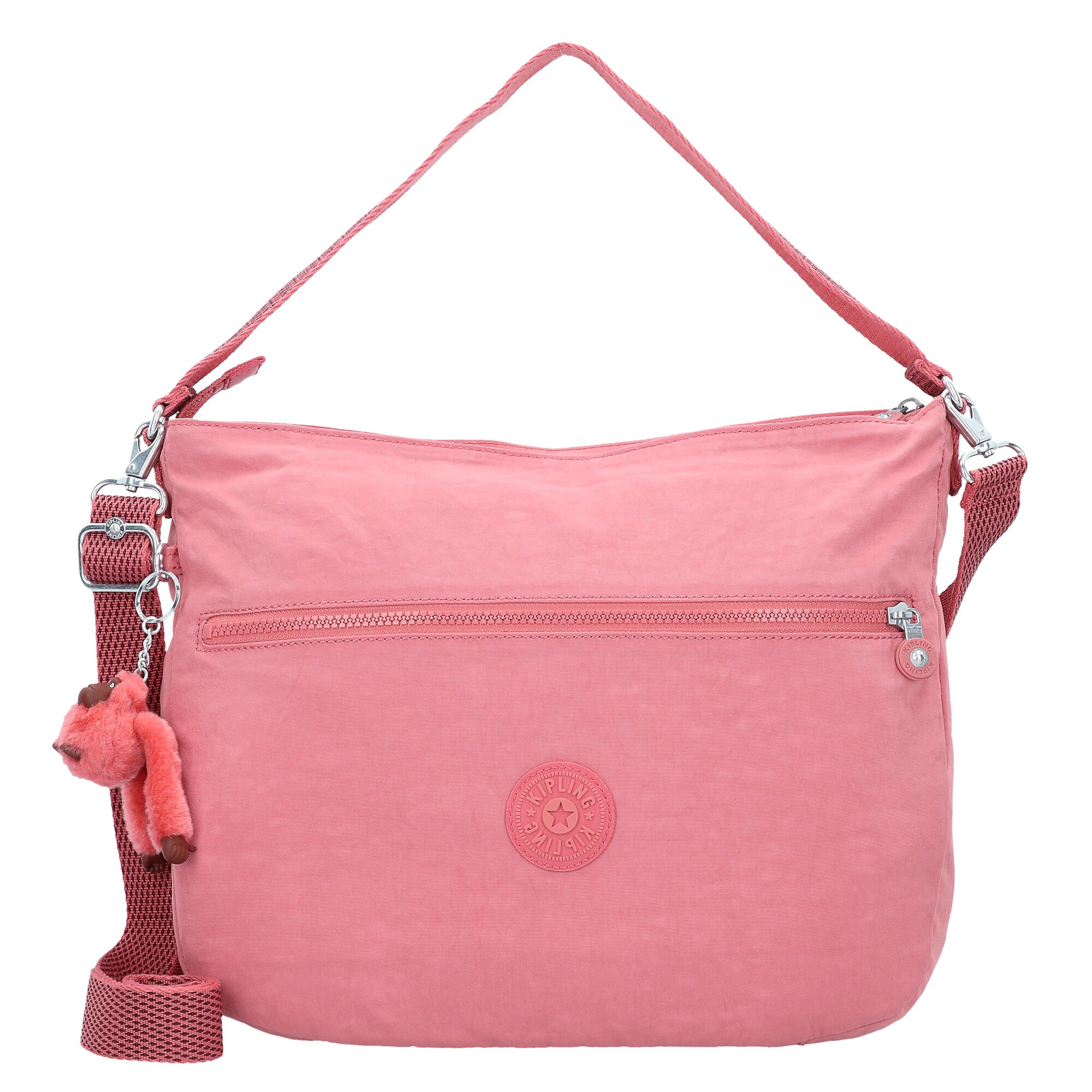 Kipling Dames Schoudertas Fenna Pink kipling kopen in de aanbieding
