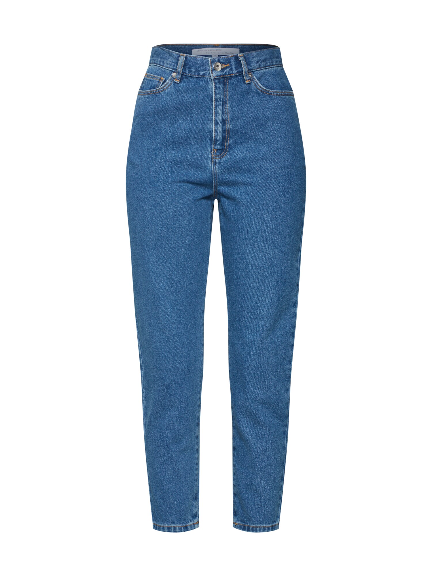 About You X Gizem Emre Dames Jeans Tessy Blauw Denim about you x gizem emre kopen in de aanbieding