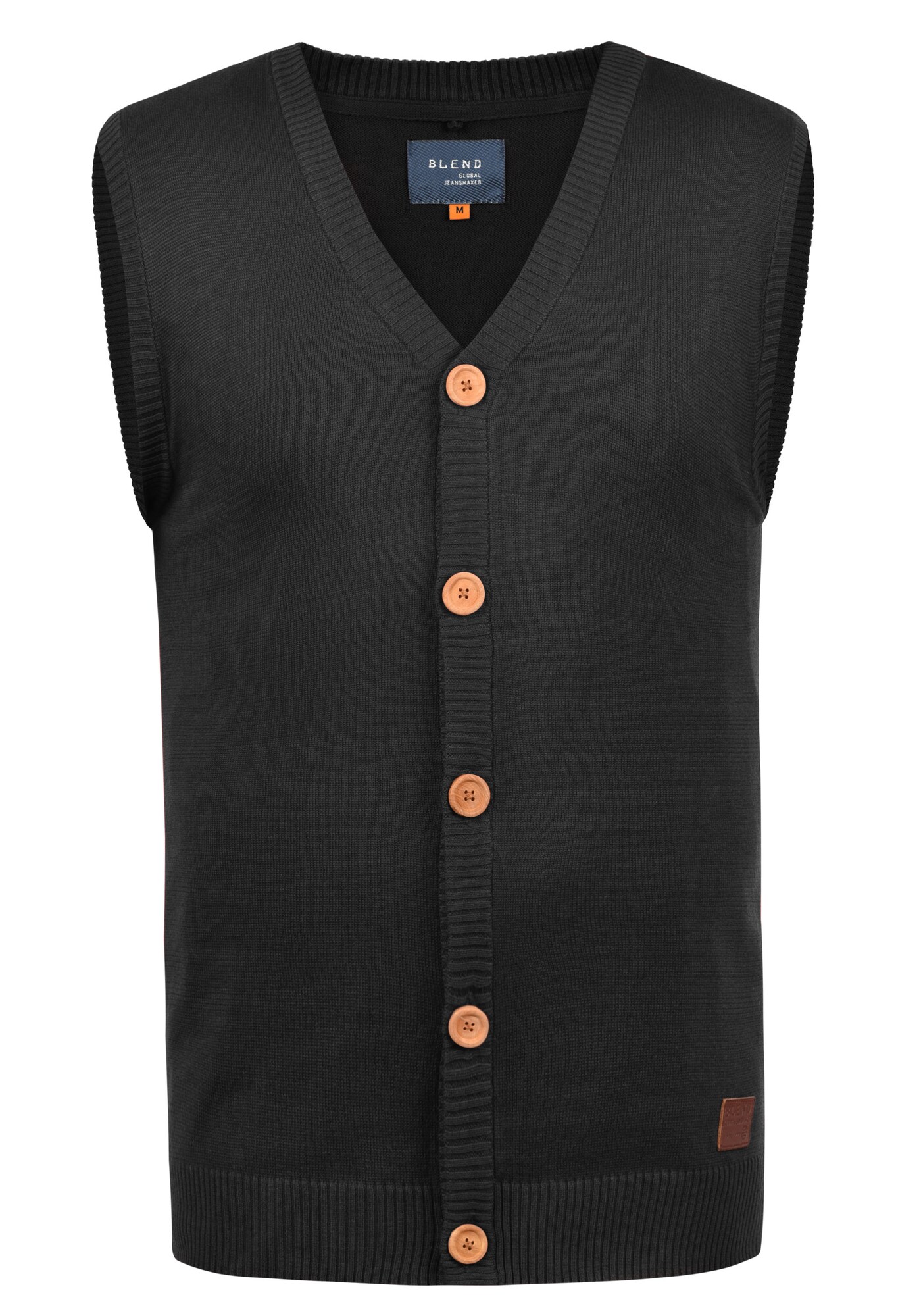 BLEND Camiseta sin mangas 'Lennardo'  negro