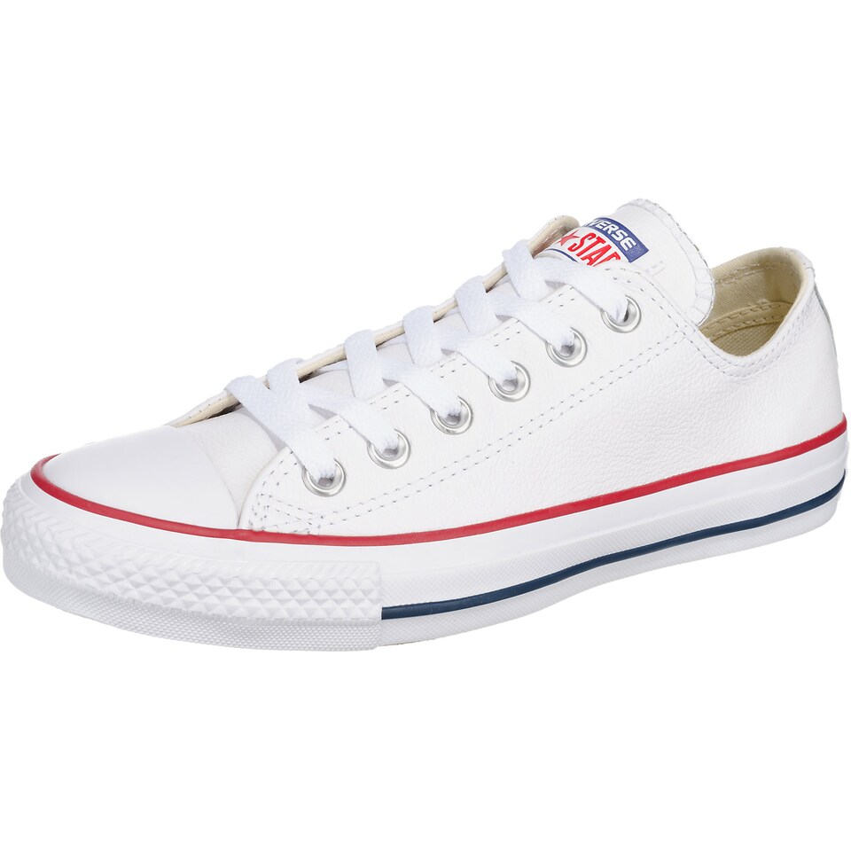 Låg sneaker 'CHUCK TAYLOR ALL STAR LEATHER' blå / röd