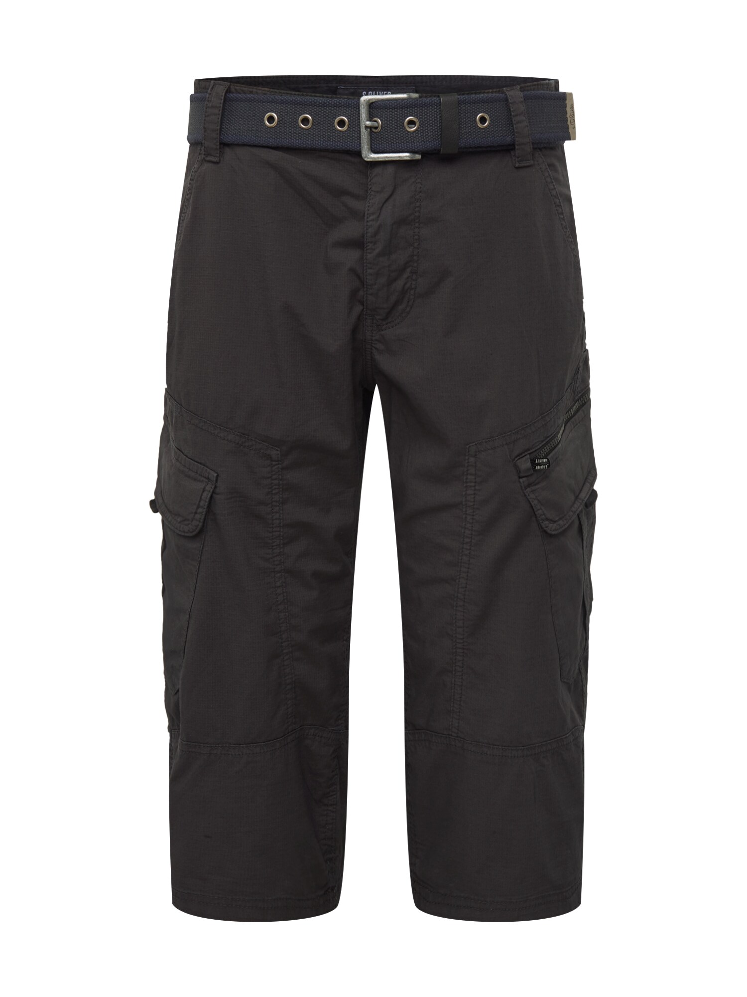 Soliver Red Label Heren Cargobroek Zwart soliver red label kopen in de aanbieding