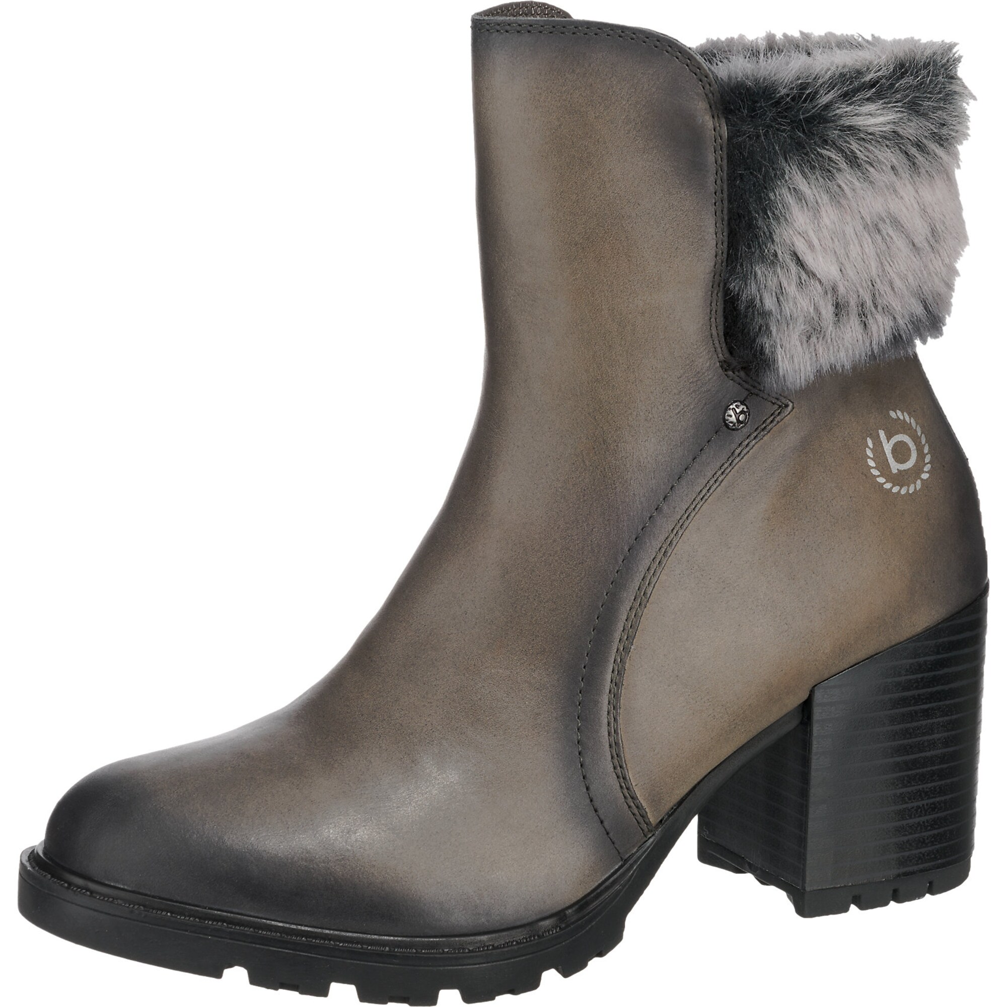 Bugatti Dames Enkellaarsjes Greige bugatti kopen in de aanbieding