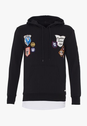 PLUS EIGHTEEN Sweatshirt Zwart