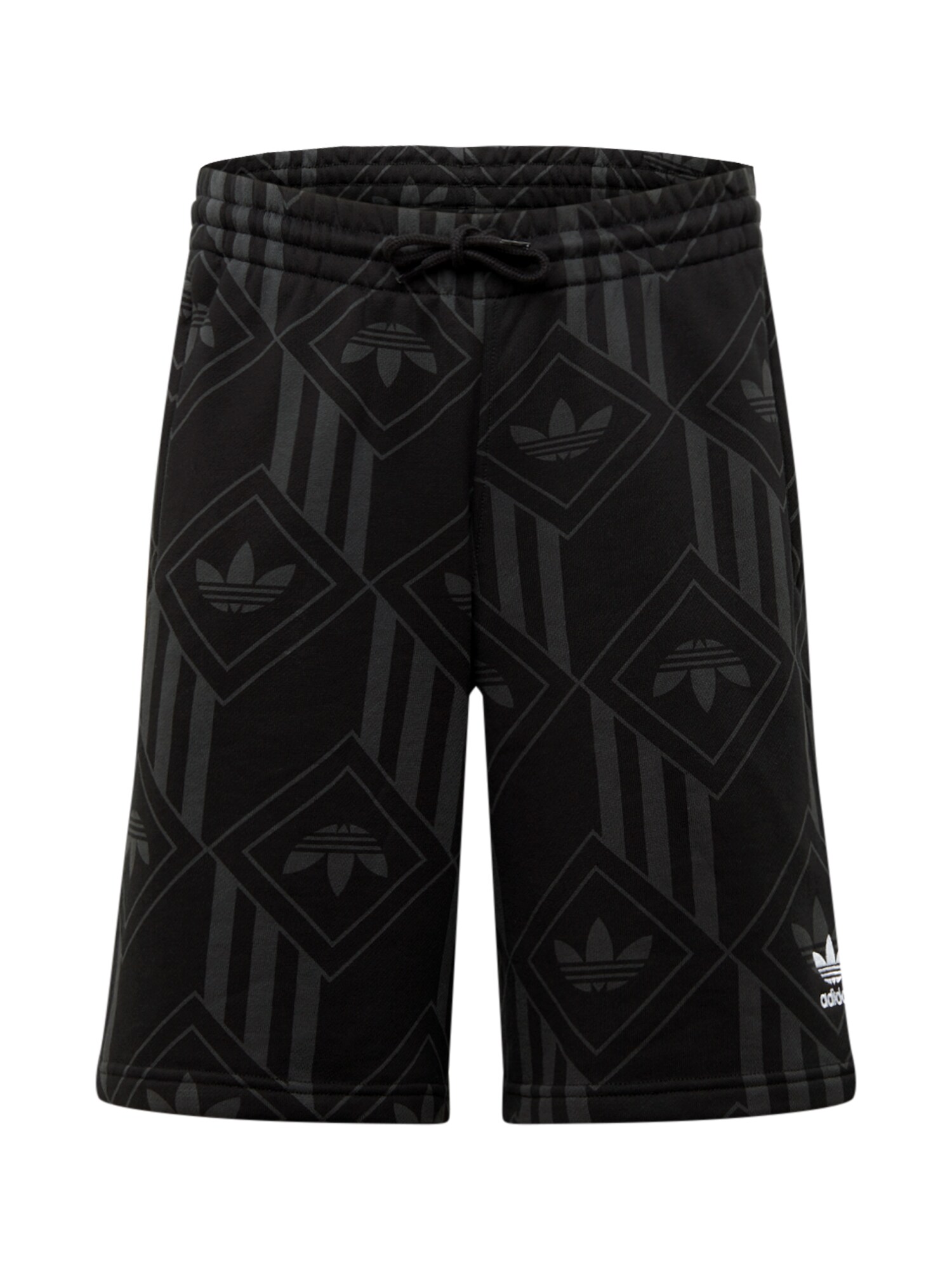 ADIDAS ORIGINALS Kelnės 'Mono Tnl'  pilka / juoda / balta