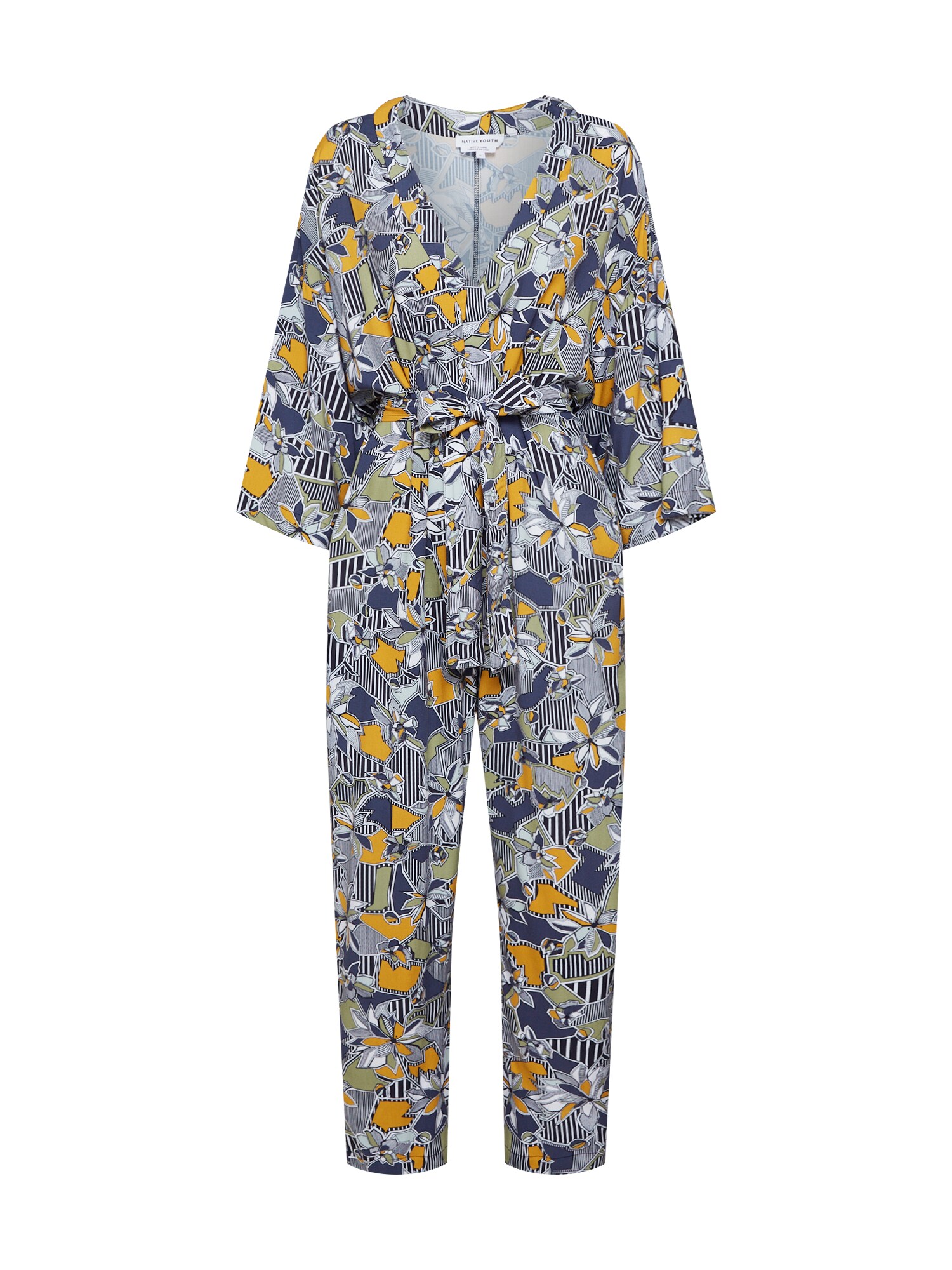 Native Youth Dames Jumpsuit The Geo Flora Gemengde Kleuren native youth kopen in de aanbieding