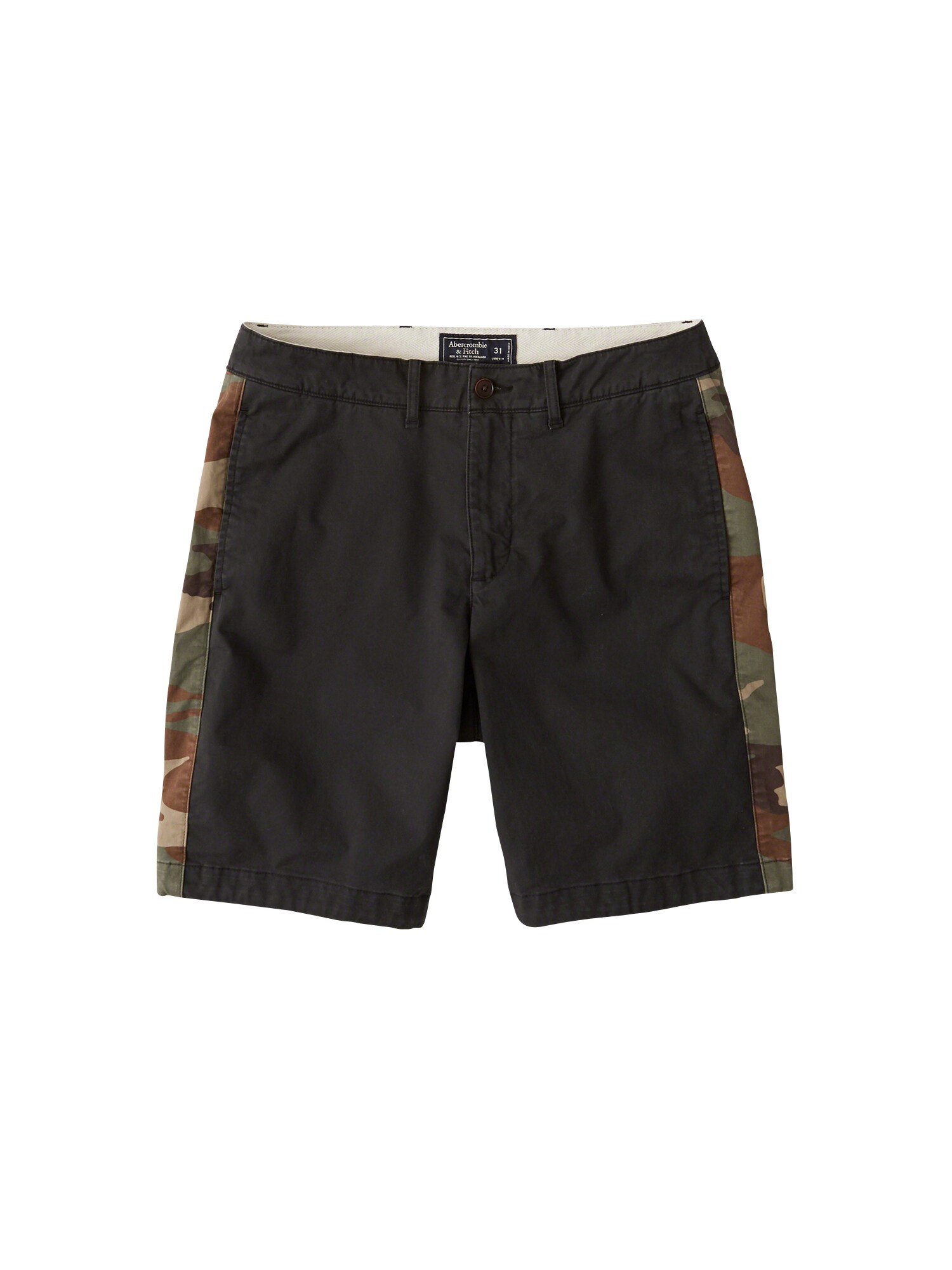 Abercrombie Fitch Heren Broek Cpf 9In Charcoal Groen abercrombie fitch kopen in de aanbieding