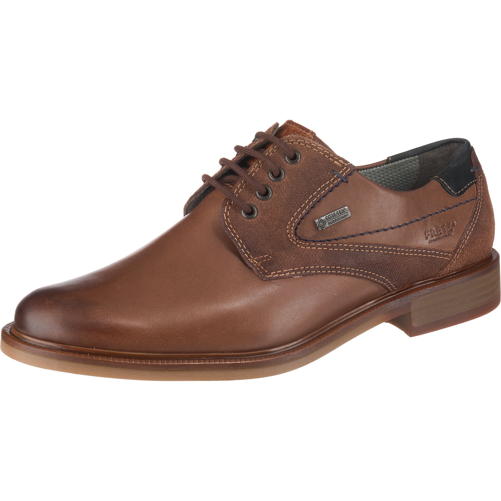 Fretz Men Heren Veterschoen Locarno Bruin fretz men kopen in de aanbieding
