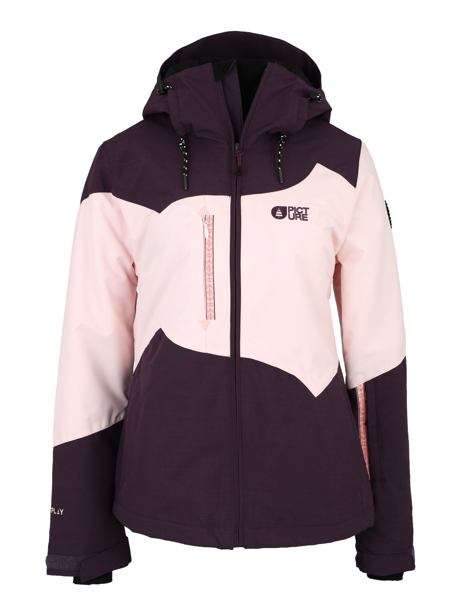 Picture Organic Clothing Dames Sportjas Weekend Jkt Lila Rosa picture organic clothing kopen in de aanbieding