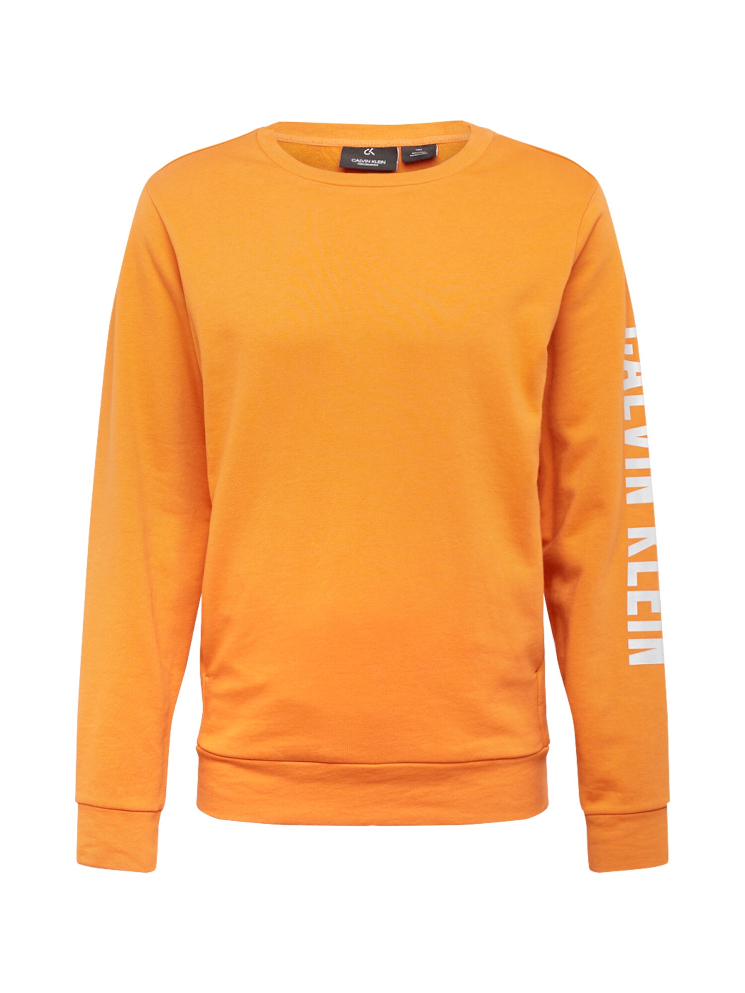 Calvin Klein Performance Sportinio tipo megztinis  oranžinė / balta