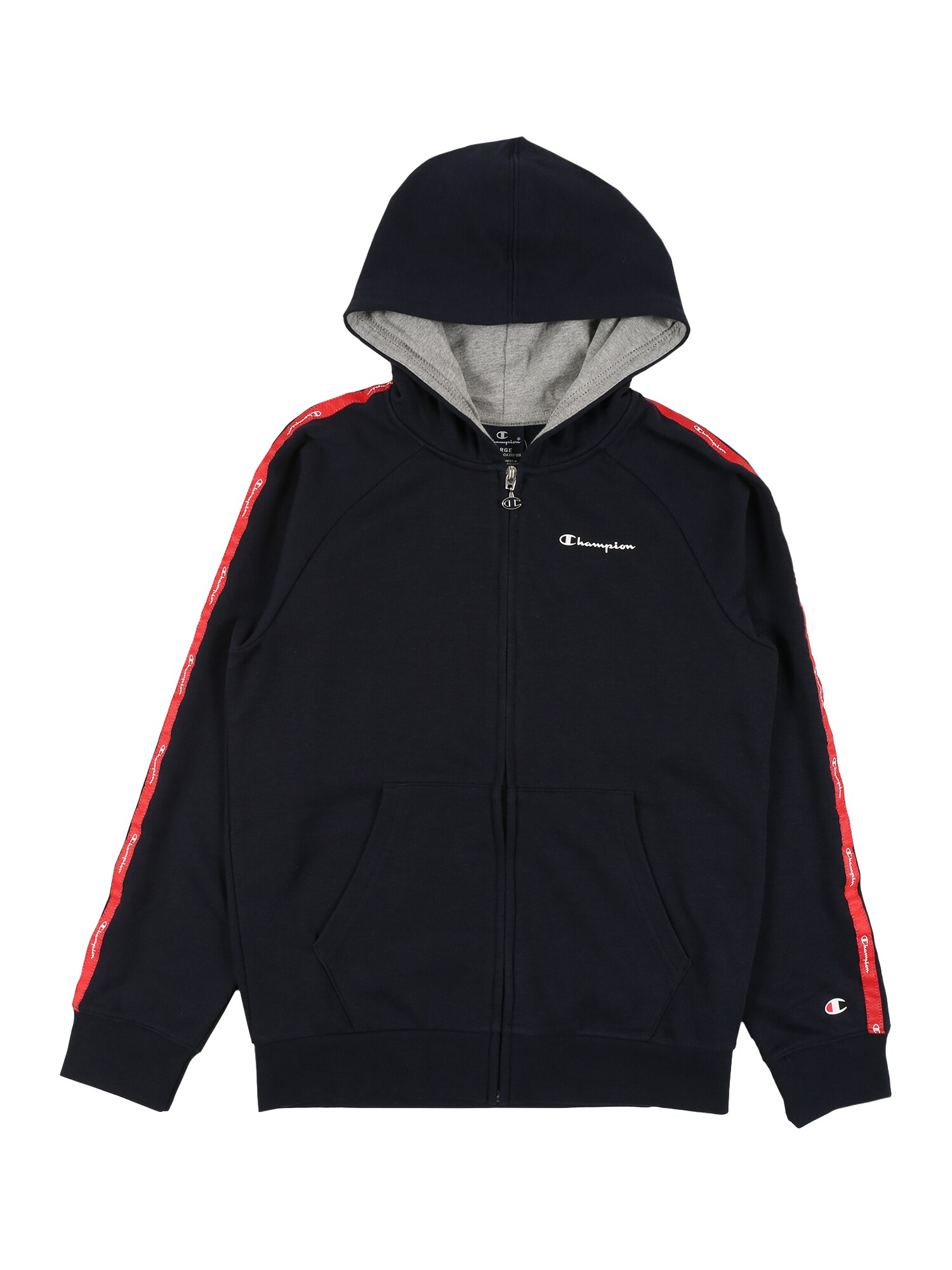 Champion Authentic Athletic Apparel Džemperis 'Hooded Full Zip'  mėlyna