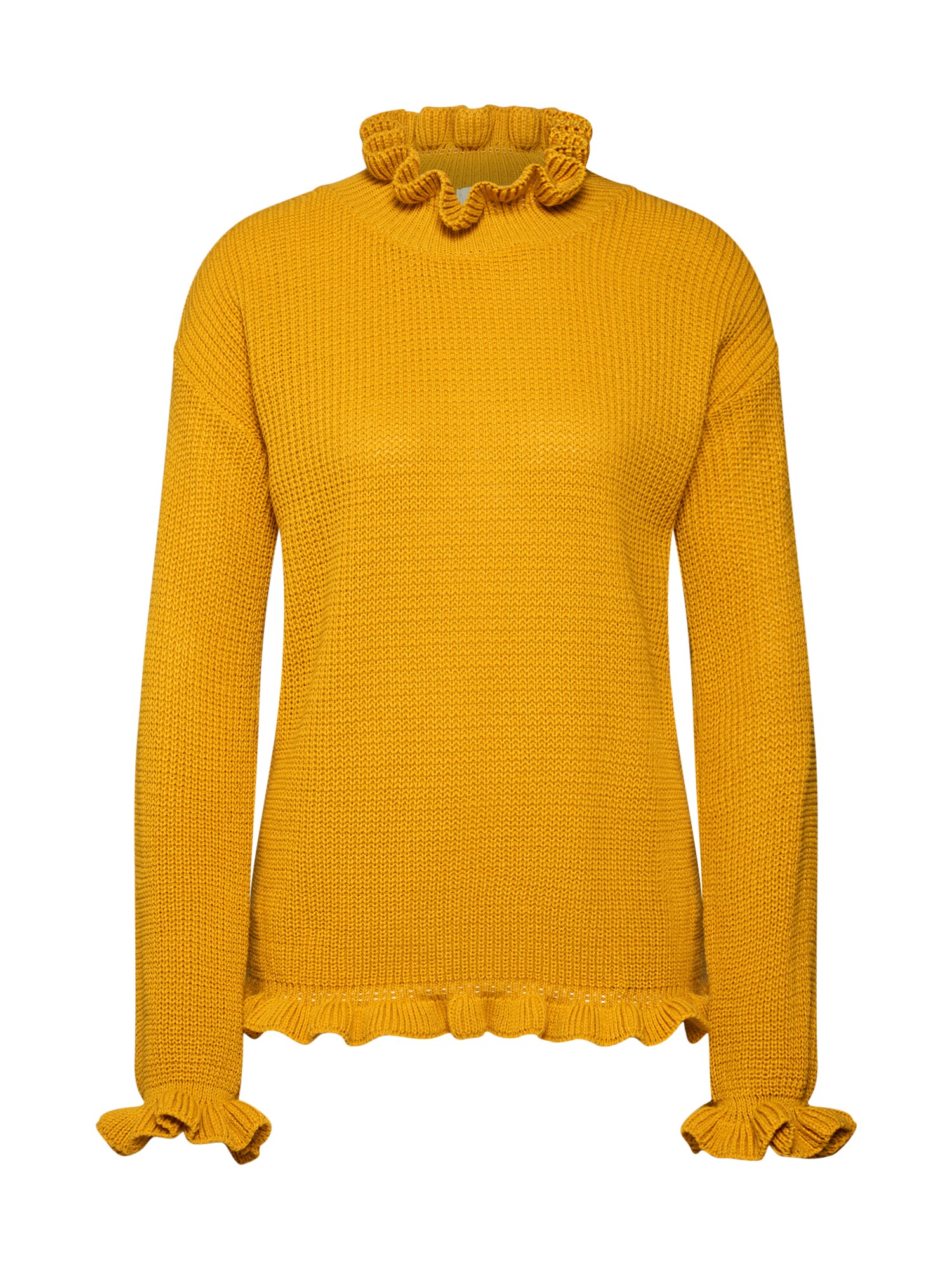 Glamorous Dames Trui Geel glamorous kopen in de aanbieding