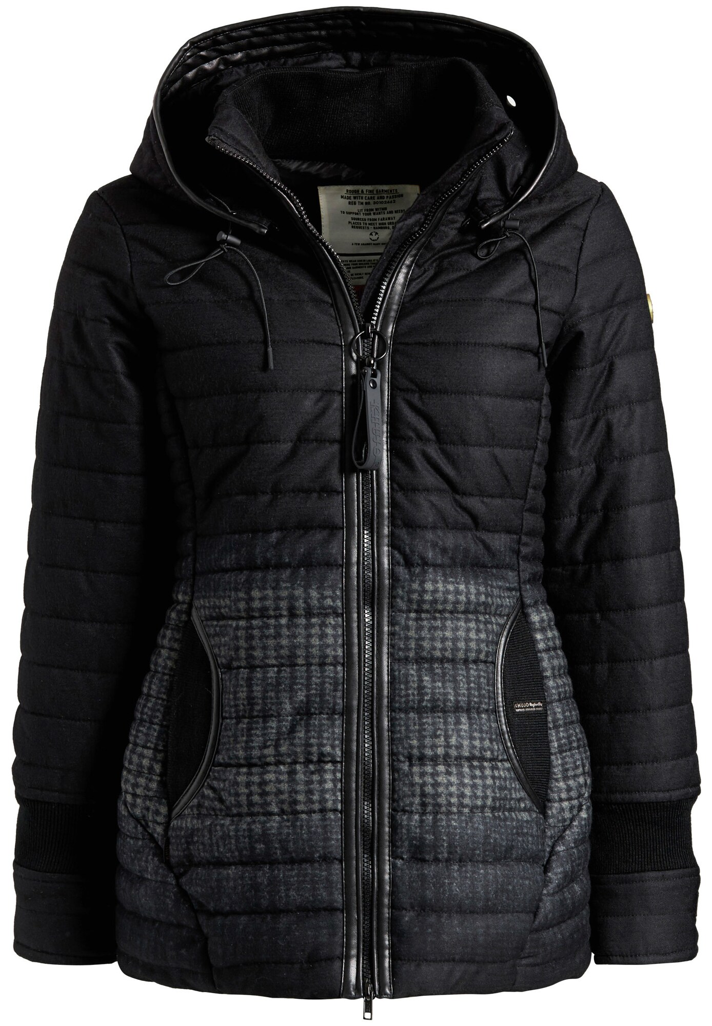 Khujo Dames Tussenjas Midd2 Zwart khujo kopen in de aanbieding