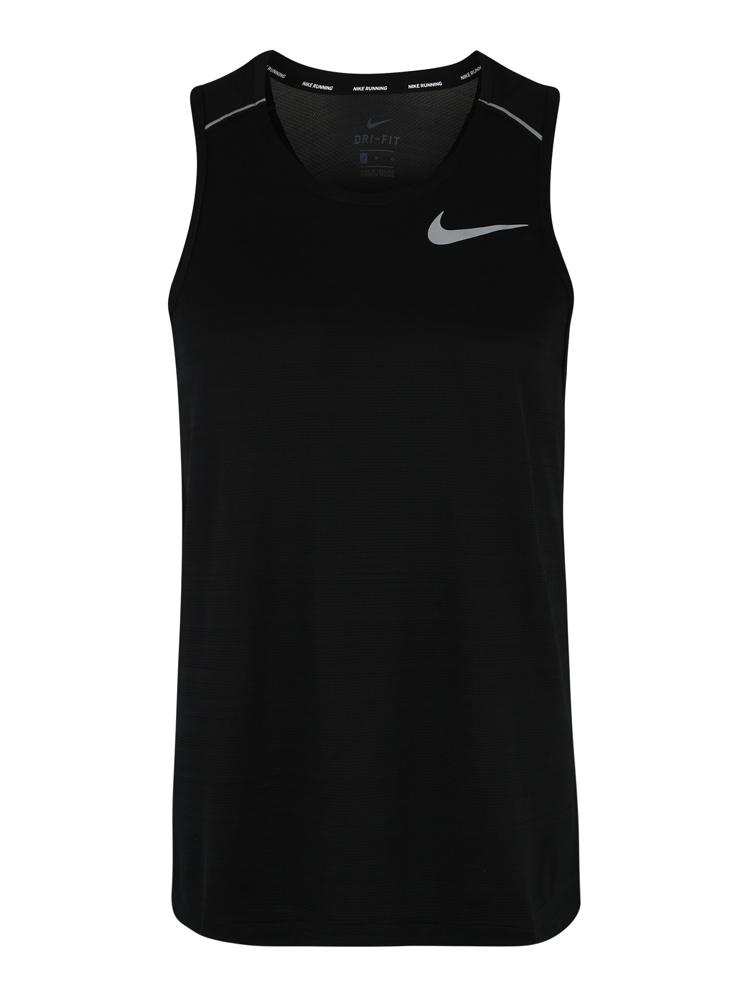 Nike Heren Functioneel Shirt Dri Fit Miler Zwart nike kopen in de aanbieding