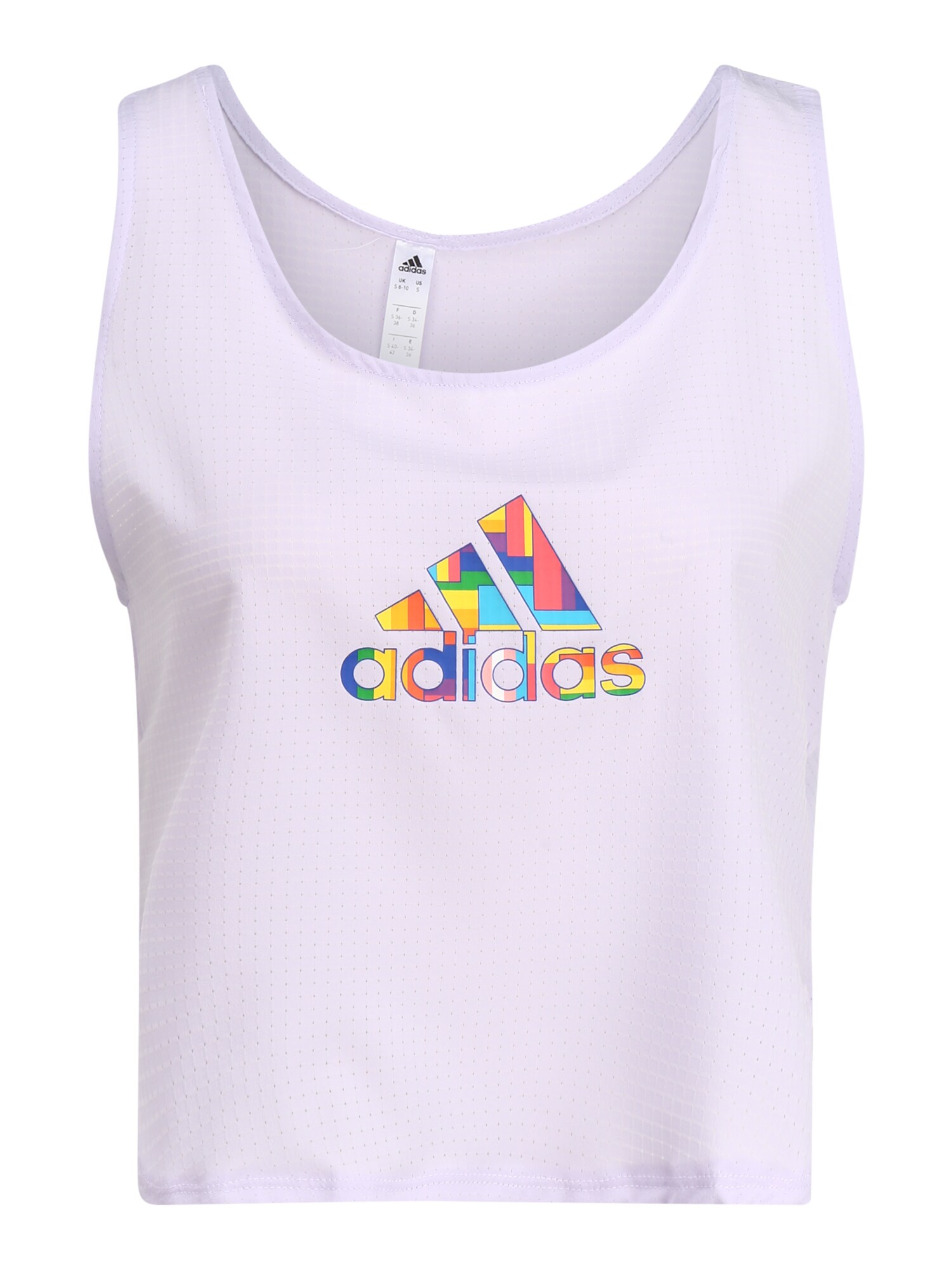 ADIDAS PERFORMANCE Sportiniai marškinėliai be rankovių 'Pride Tech'  mišrios spalvos / alyvinė spalva