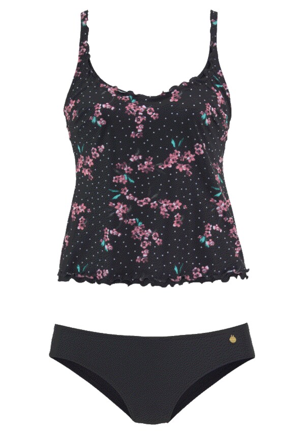 LASCANA, Tankini, fekete, 1 kép a 3 közül